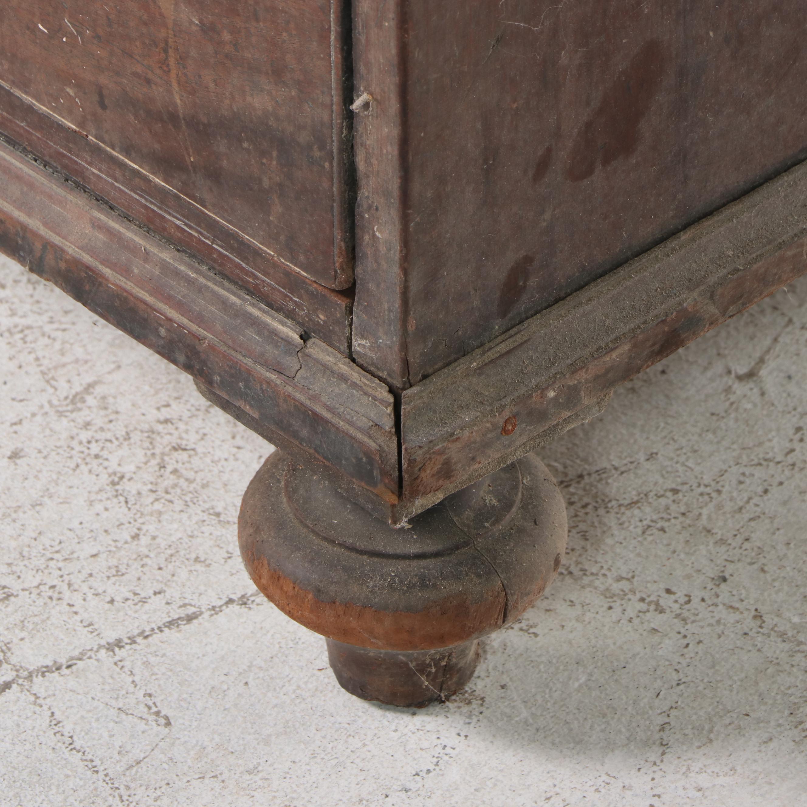 George III Mahogany Chest, Late 18th/Early 19th Century