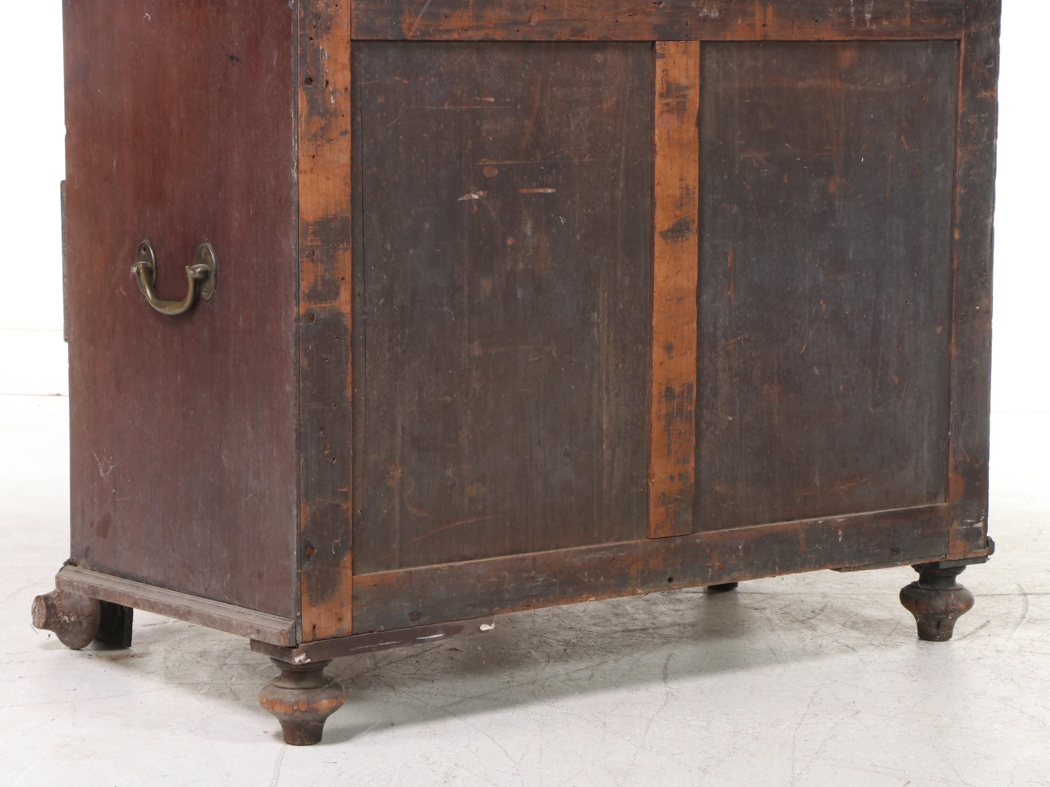 George III Mahogany Chest, Late 18th/Early 19th Century