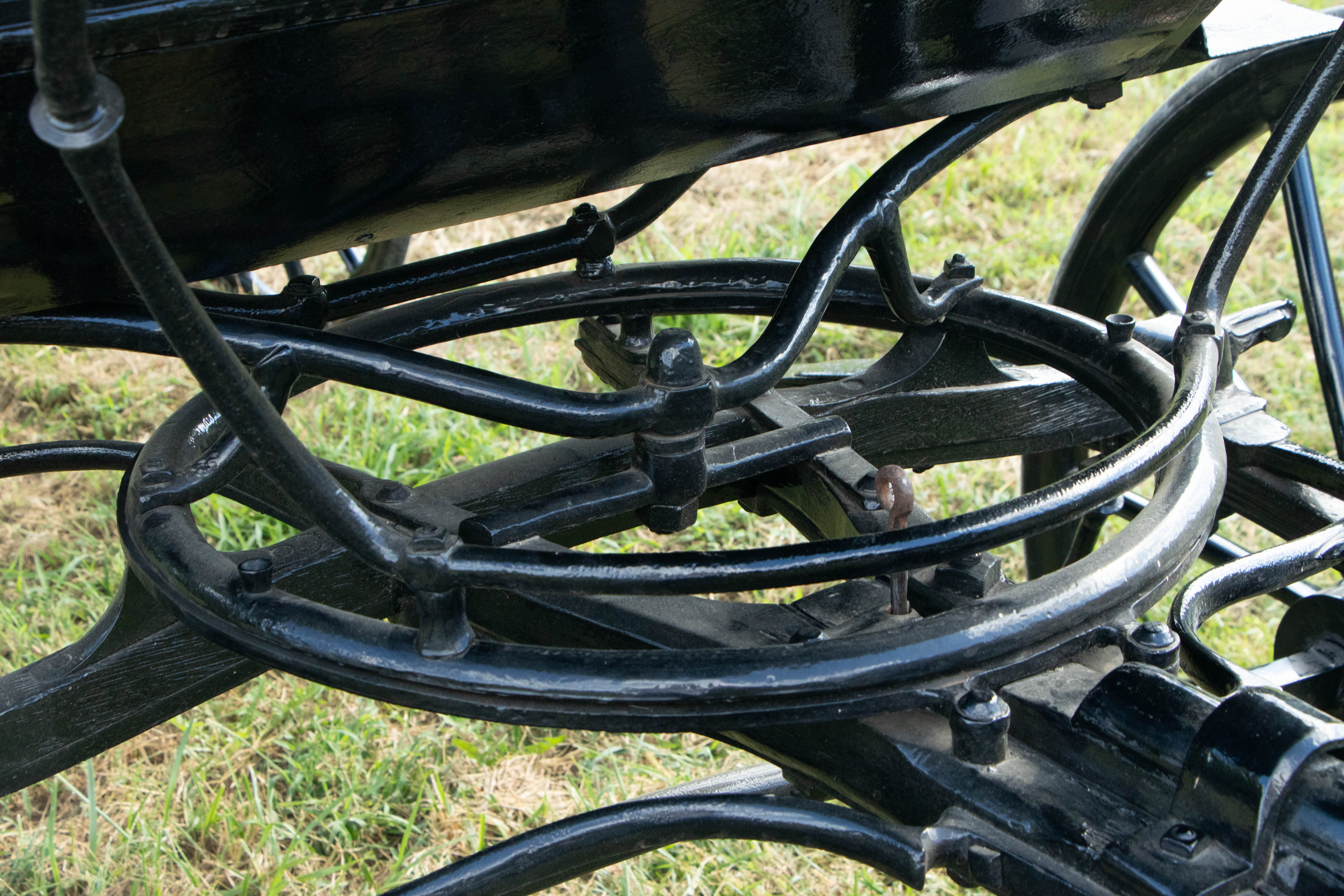 Restored George L. Brownell Victorian Horse-Drawn Hearse, Circa 1870