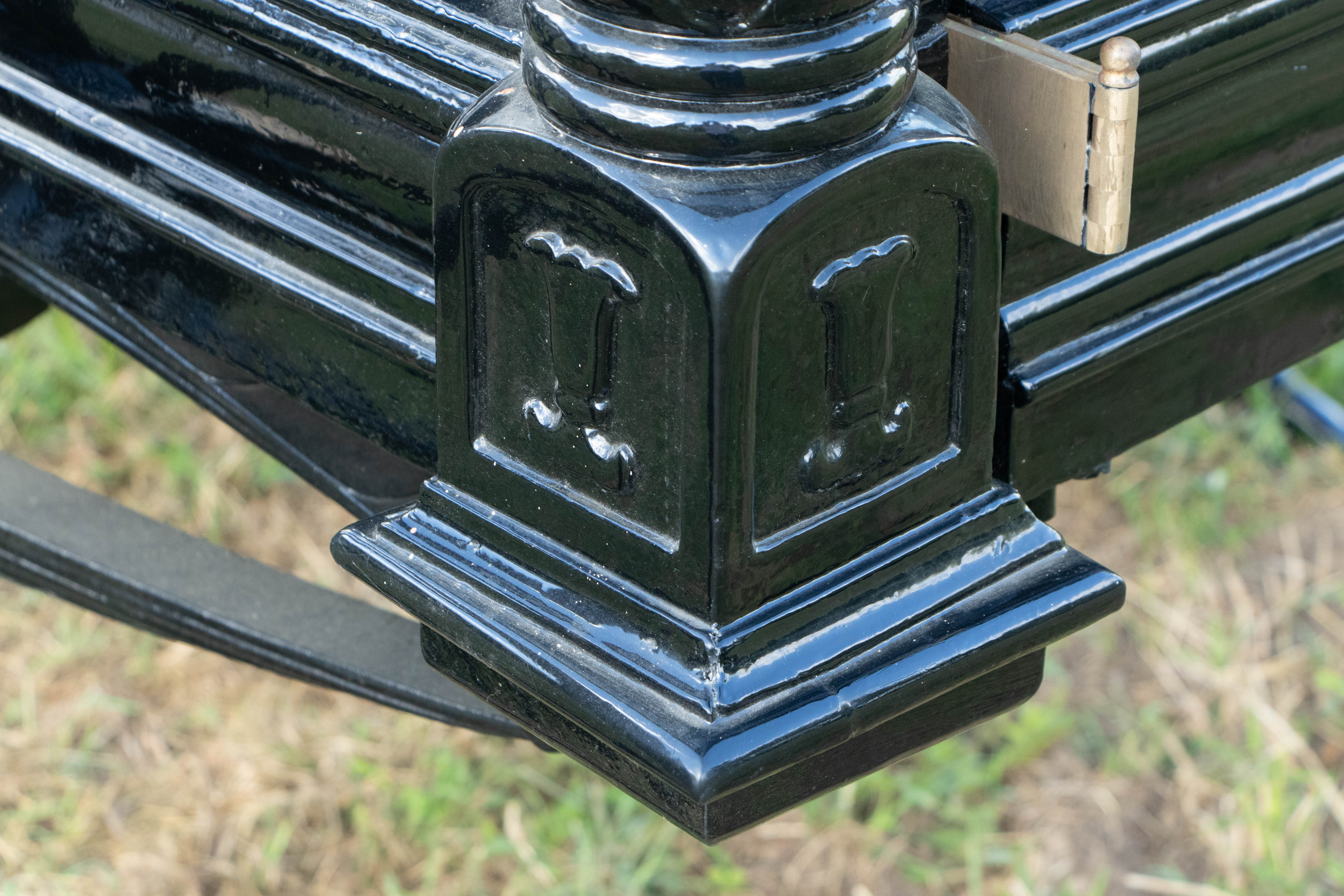 Restored George L. Brownell Victorian Horse-Drawn Hearse, Circa 1870