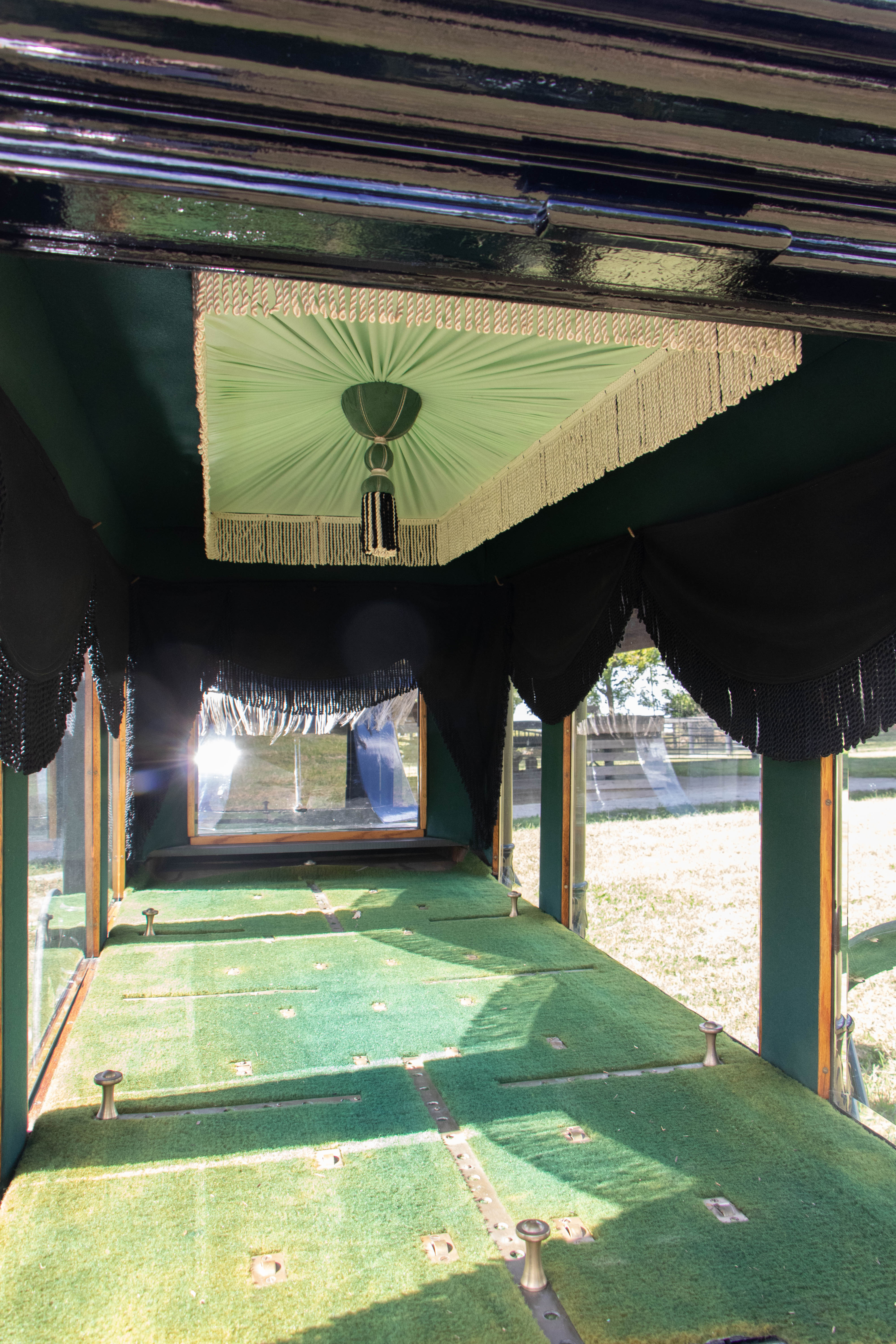 Restored George L. Brownell Victorian Horse-Drawn Hearse, Circa 1870