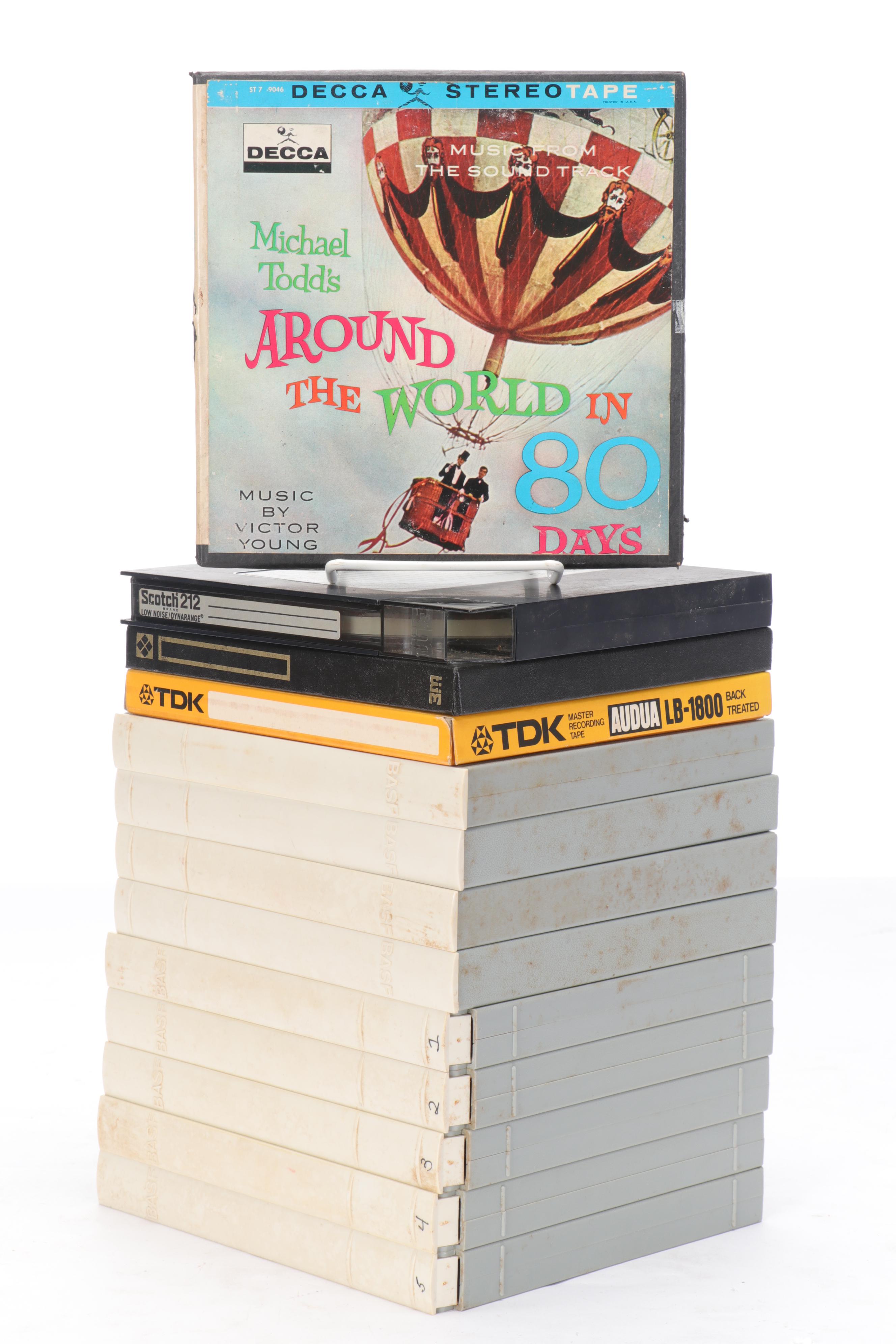 Akai GX-365D Auto Reverse Reel to Reel Recorder with Tape Collection