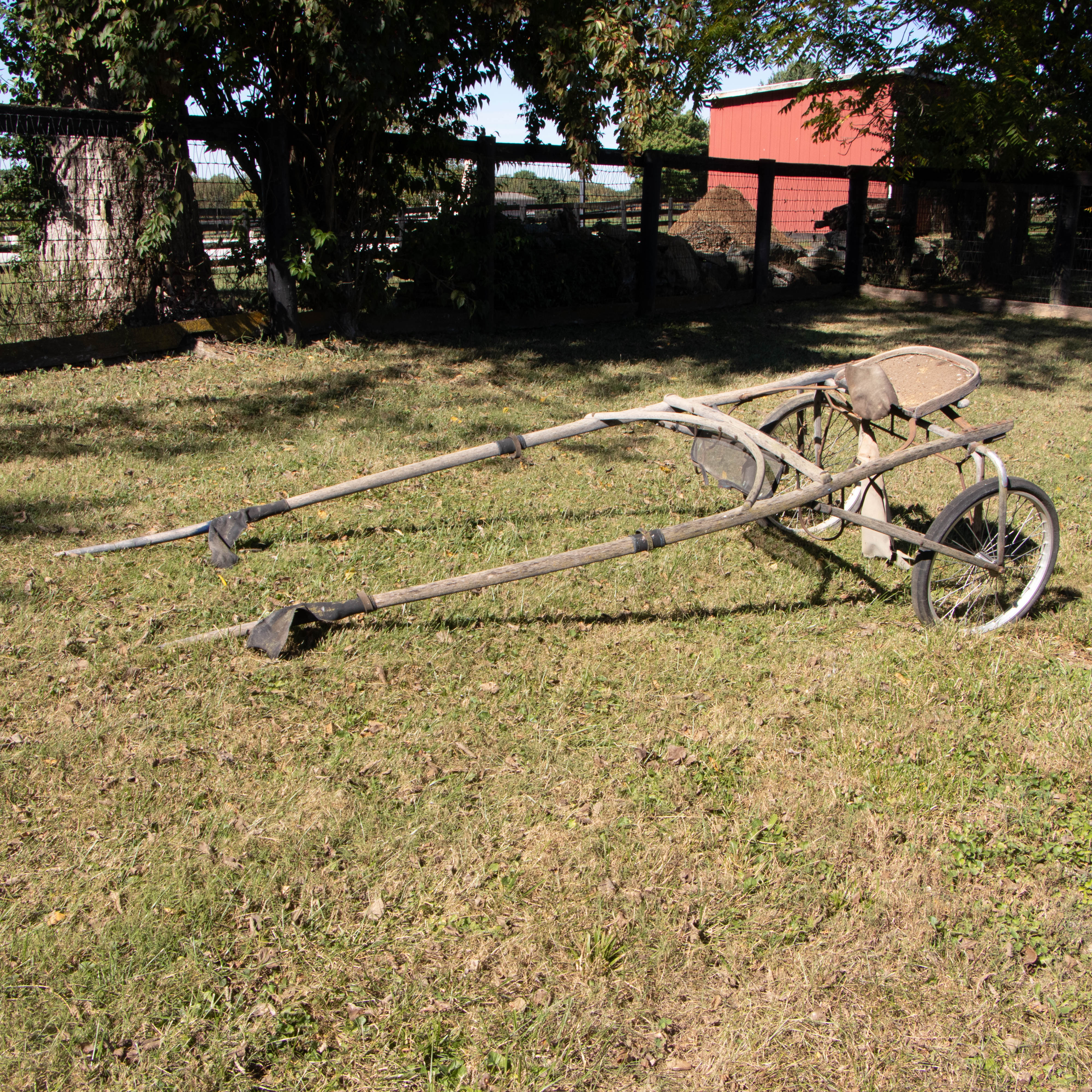 Houghton Sulky Co. Harness Racing Sulky, Early to Mid-20th Century