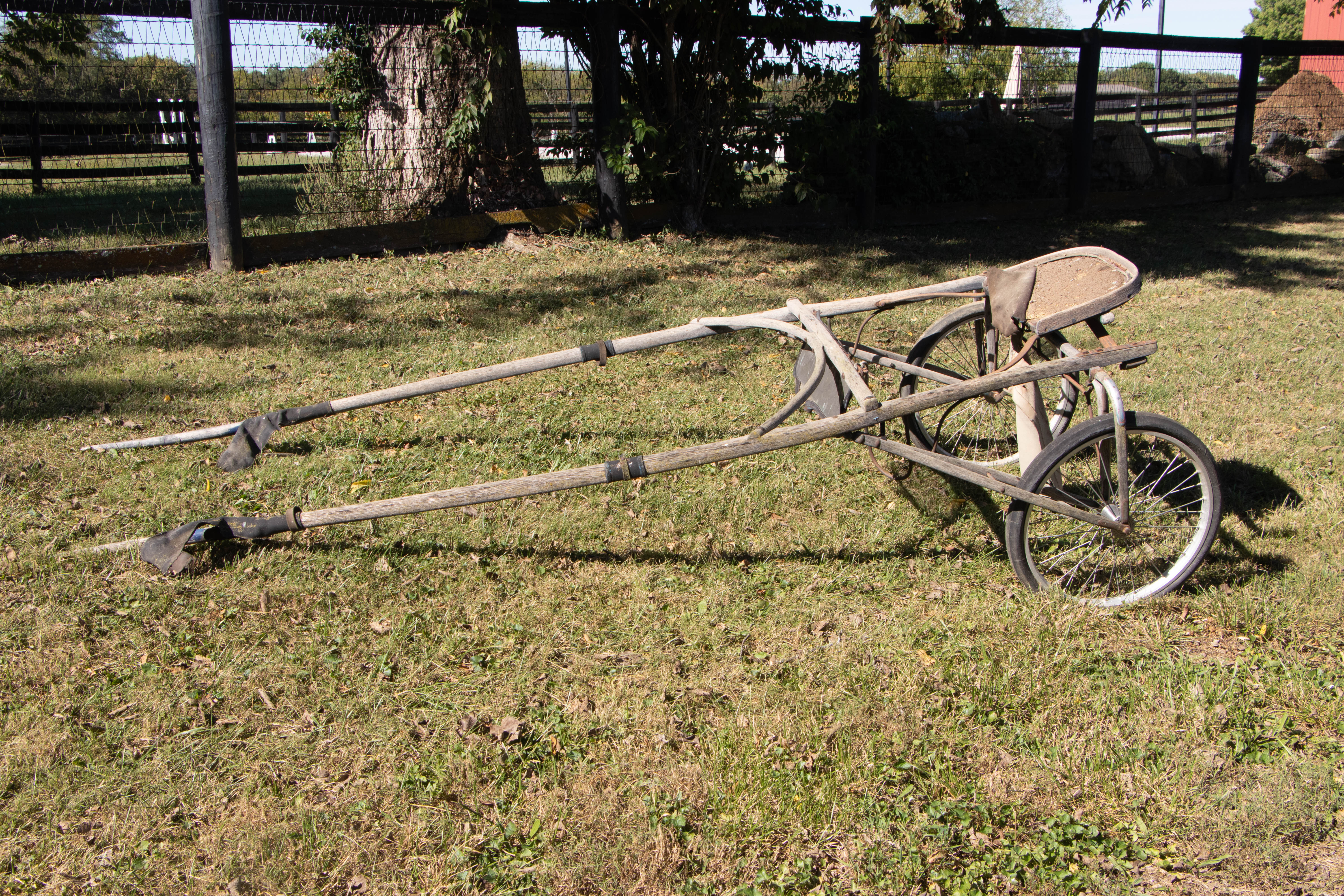 Houghton Sulky Co. Harness Racing Sulky, Early to Mid-20th Century