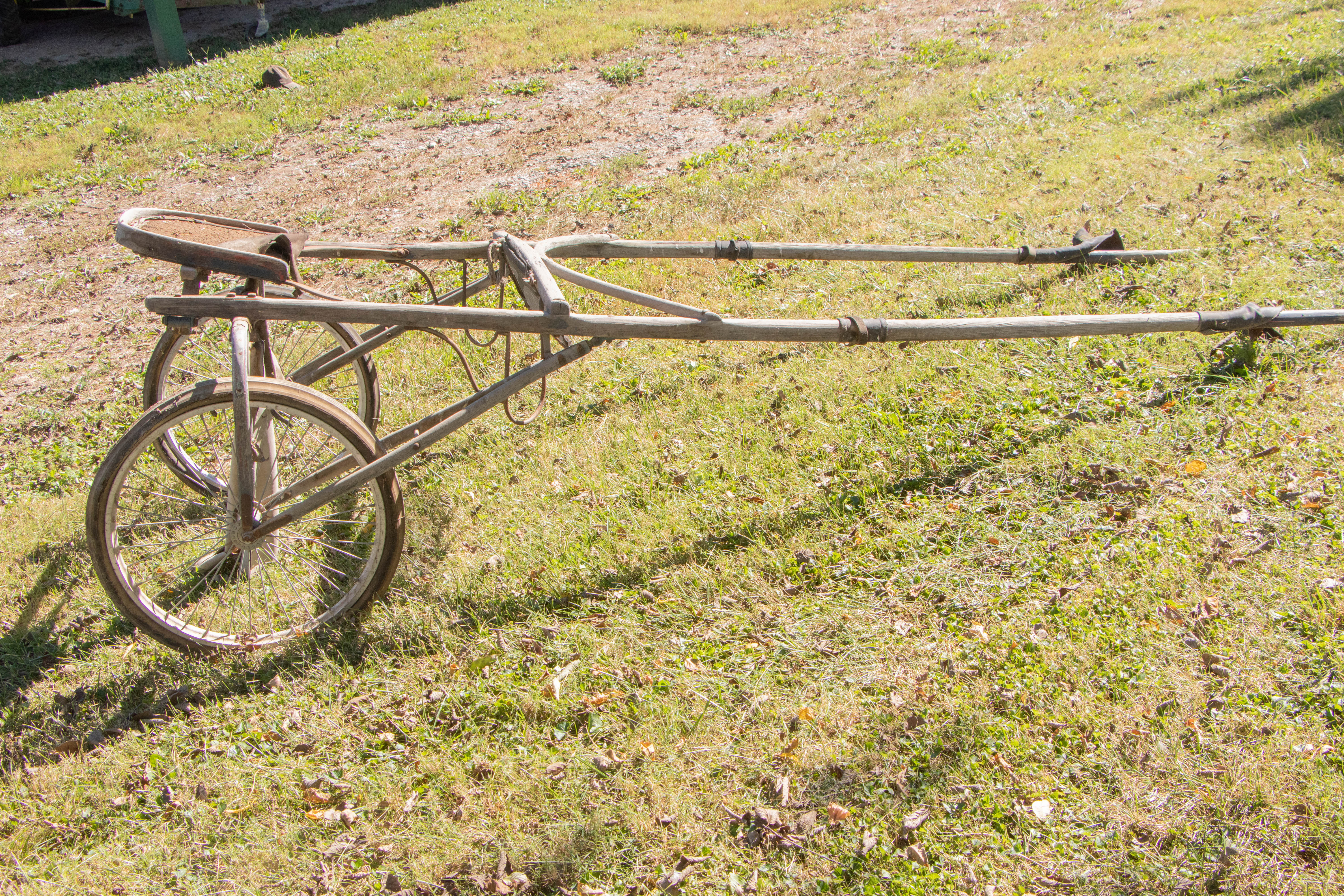 Houghton Sulky Co. Harness Racing Sulky, Early to Mid-20th Century