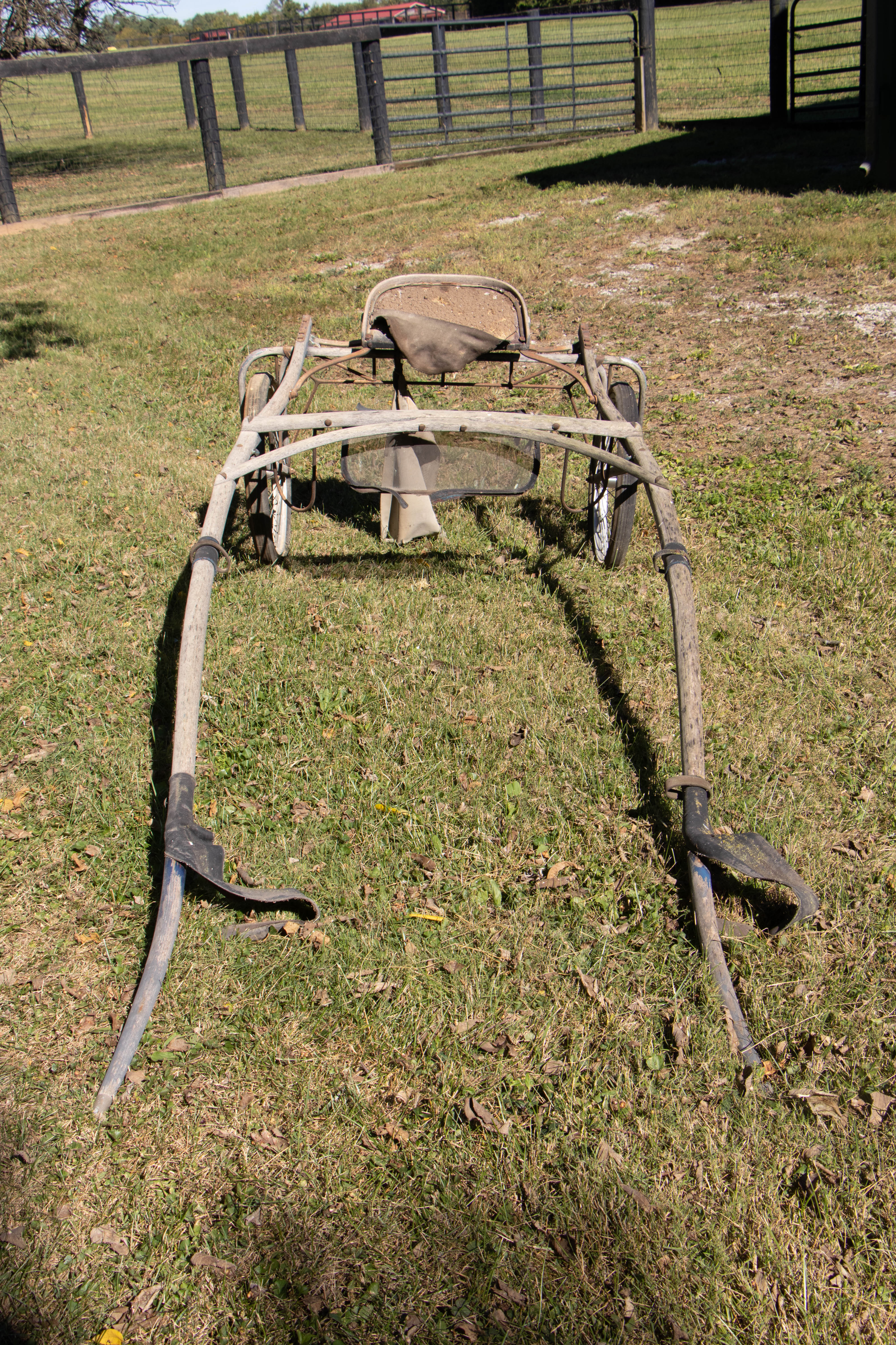 Houghton Sulky Co. Harness Racing Sulky, Early to Mid-20th Century