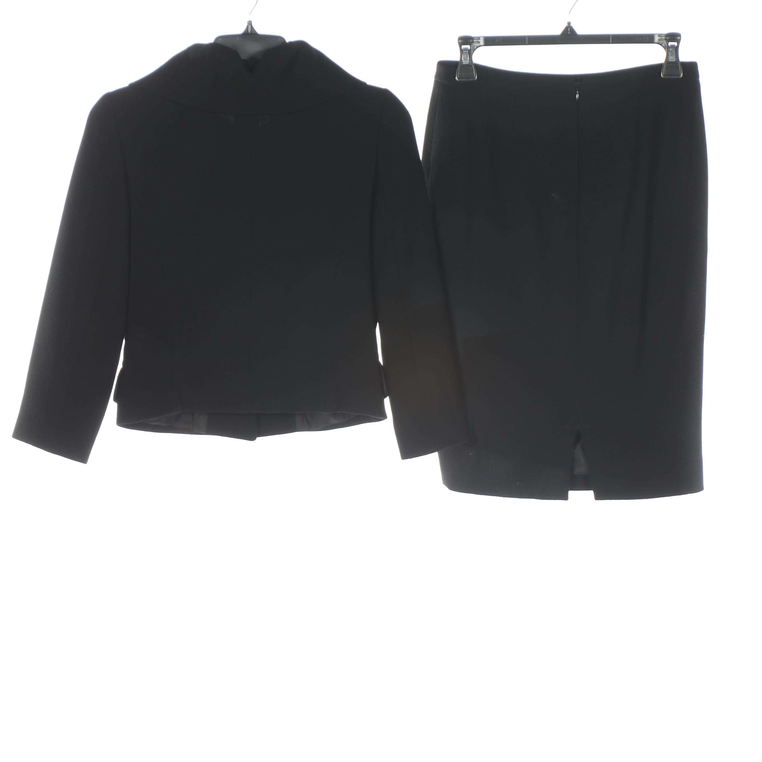 Luca Luca Skirt Suits and Sleeveless Dress in Wool Crepe