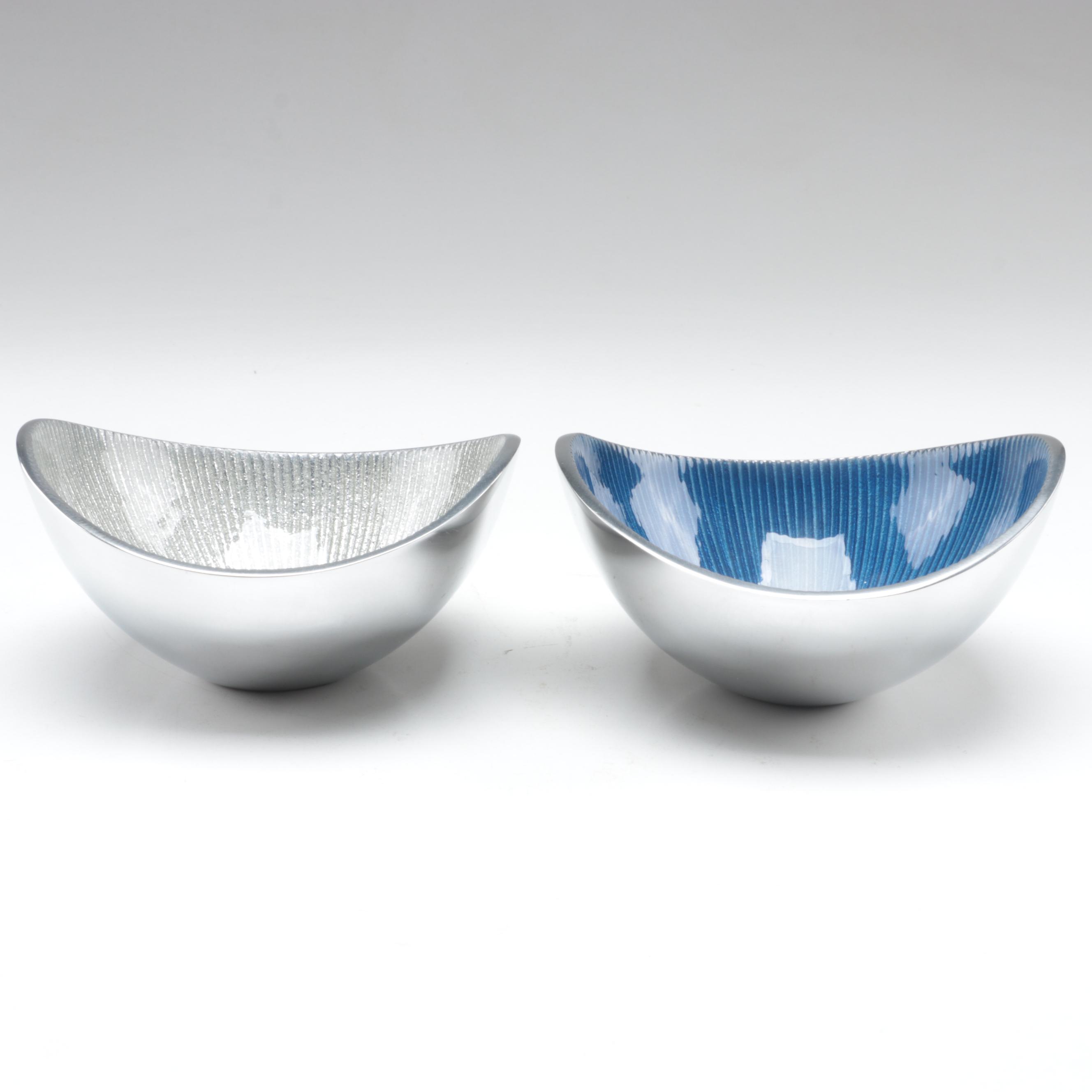 Simply Designz Organic Collection Metal Nut Bowls