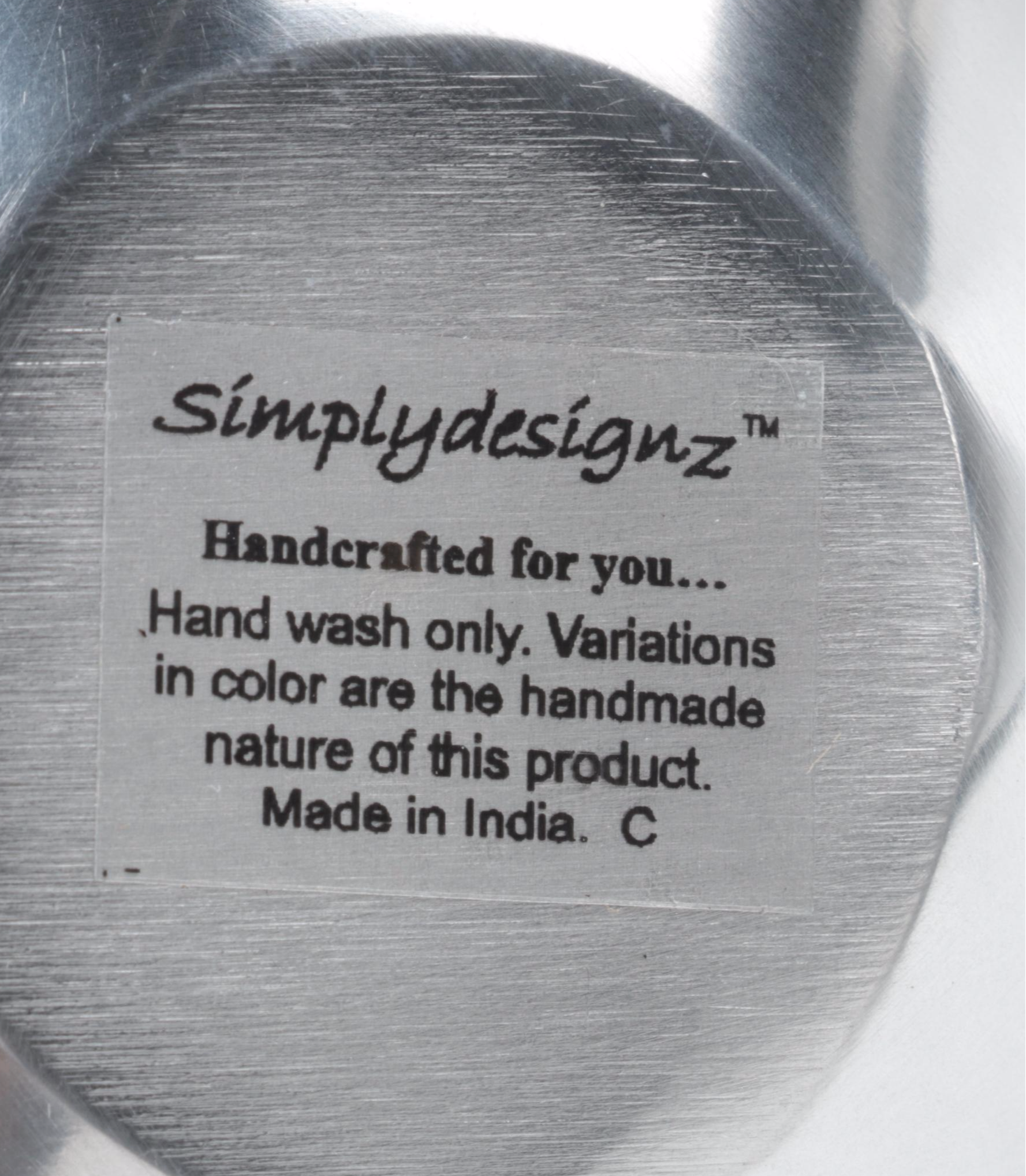 Simply Designz Organic Collection Metal Nut Bowls