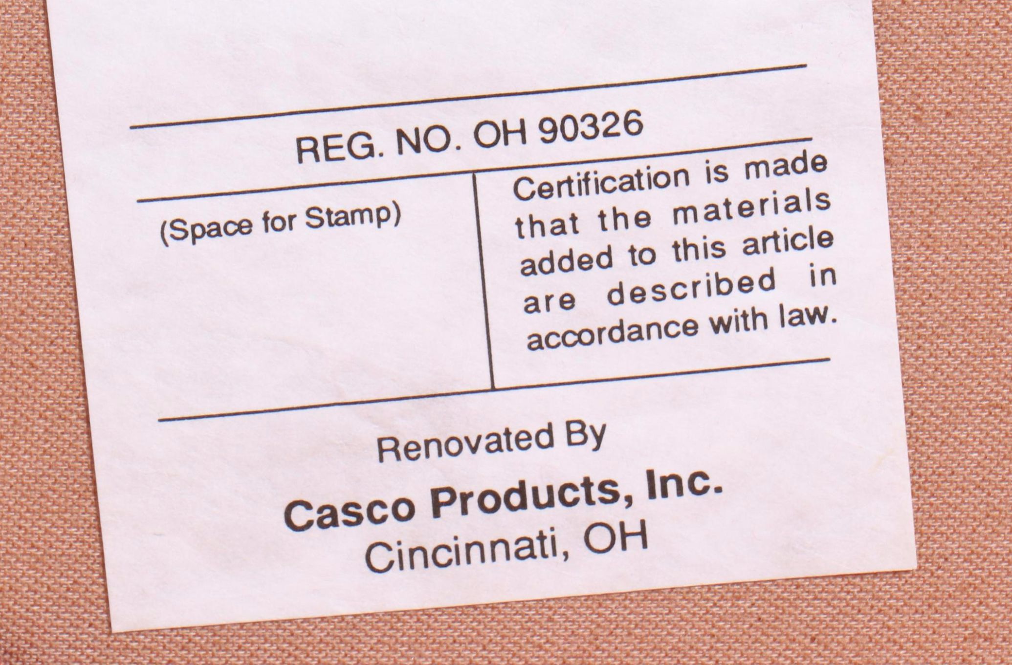 Custom-Upholstered Easy Armchair, Late 20th Century