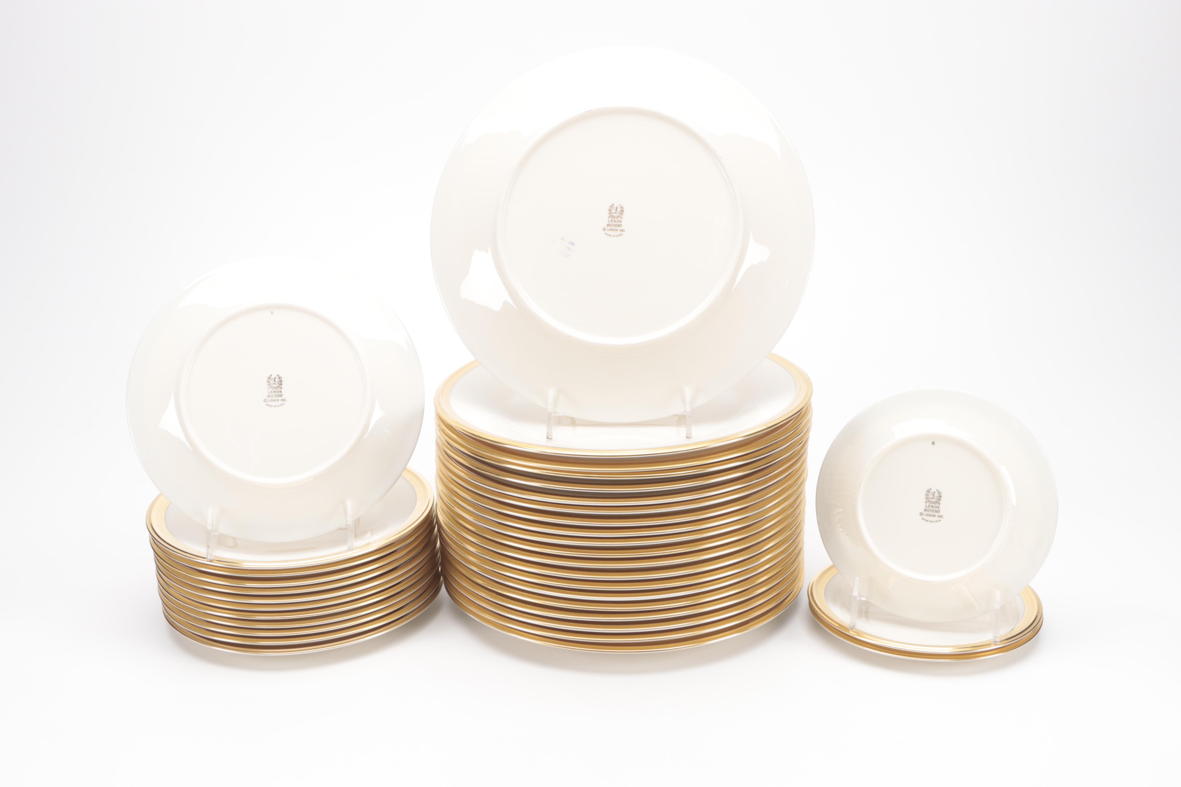 Lenox "Aristocrat" Bone China Dinnerware