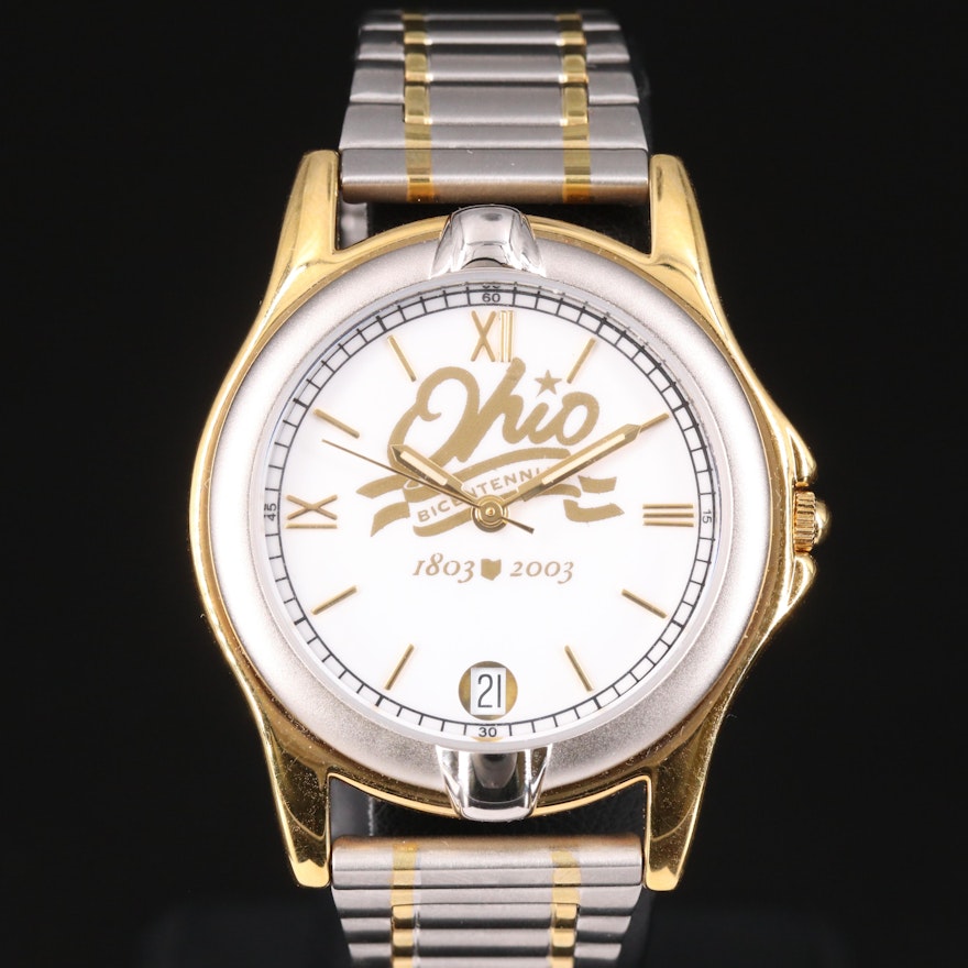 Ohio Bicentenniel Quartz Wristwatch