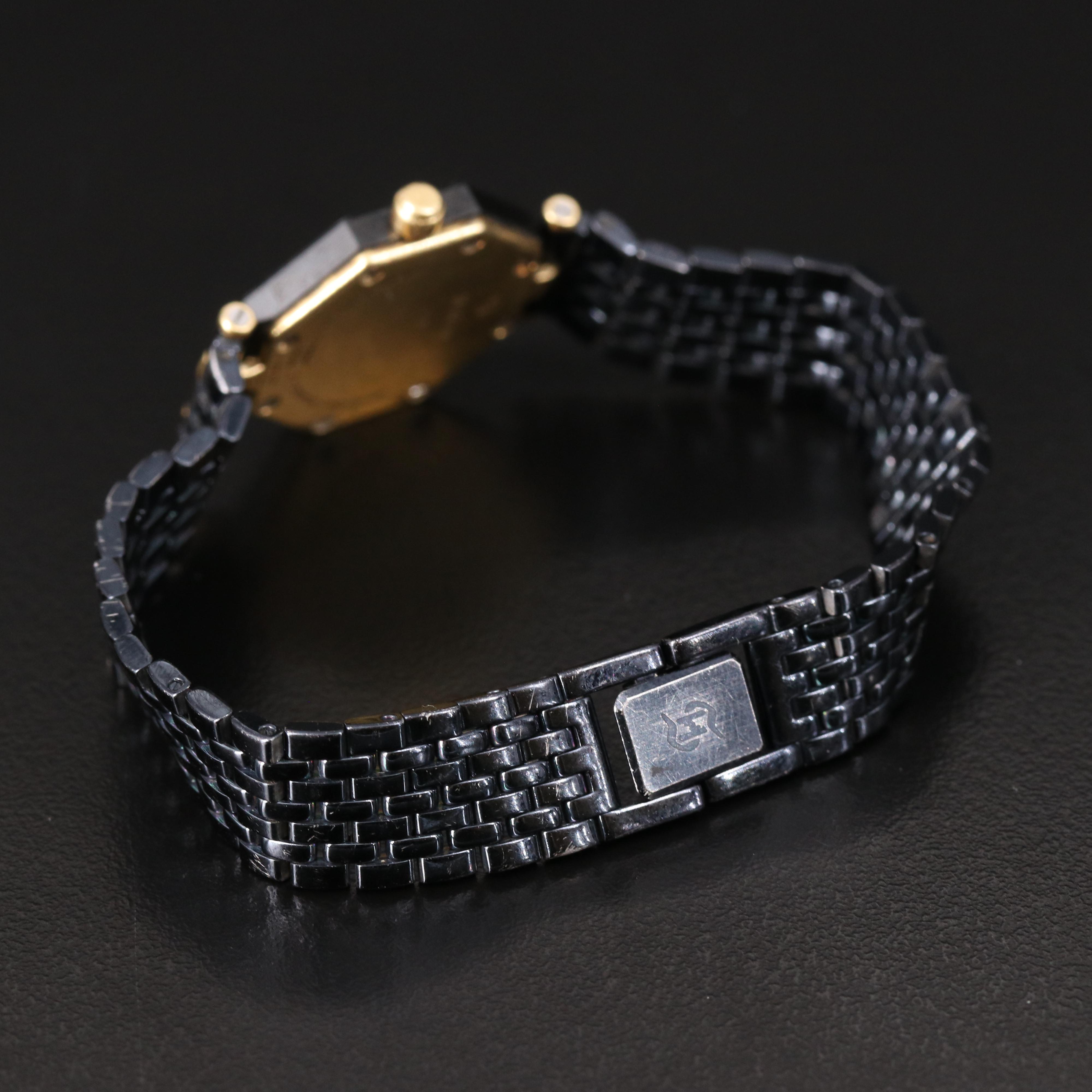 H. Stern 18K Diamond Dial Quartz Watch