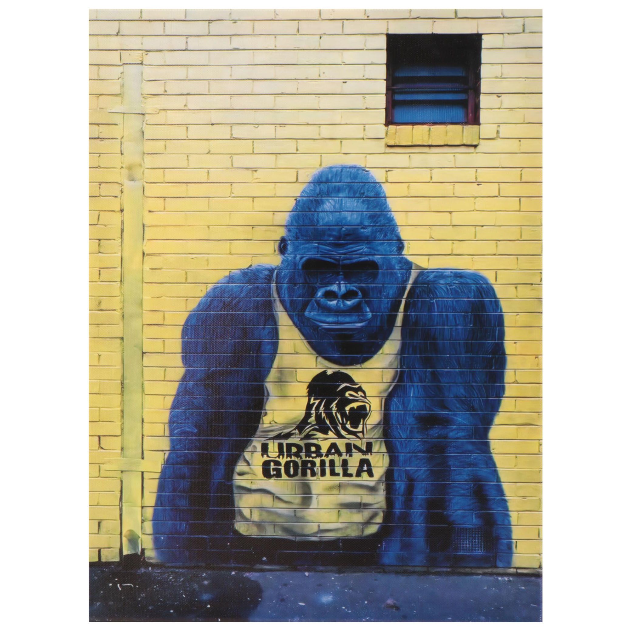 Street Art Style Giclée "Urban Gorilla"