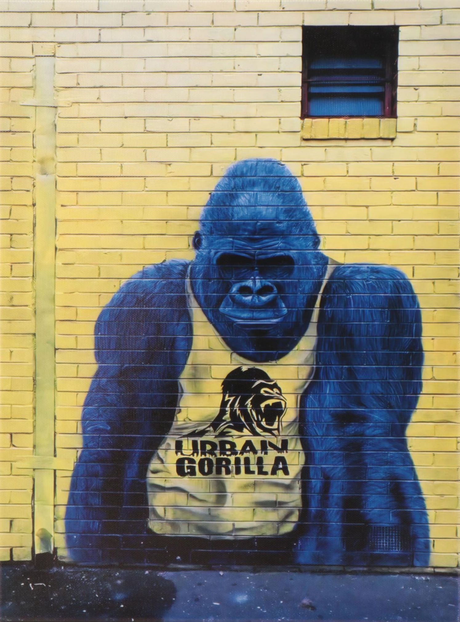 Street Art Style Giclée "Urban Gorilla"