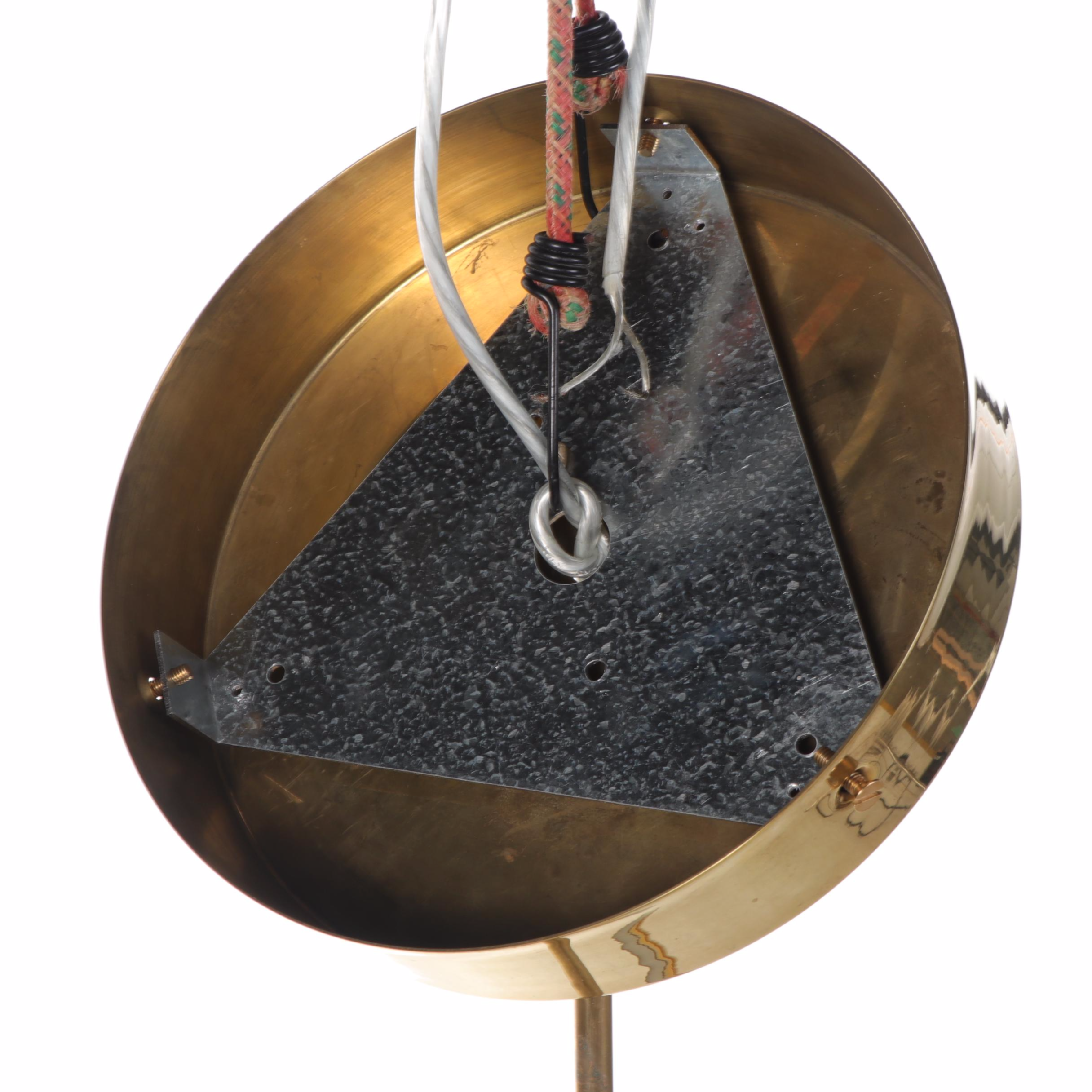 Christopher Boots Brass and Enamel Asterix Pendant Light, Circa 2013