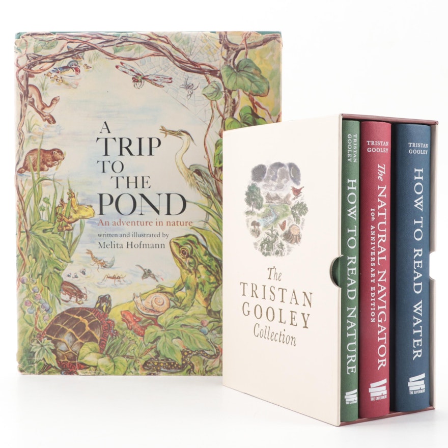 "The Tristan Gooley Collection" Three-Volume Box Set with "A Trip to the Pond"