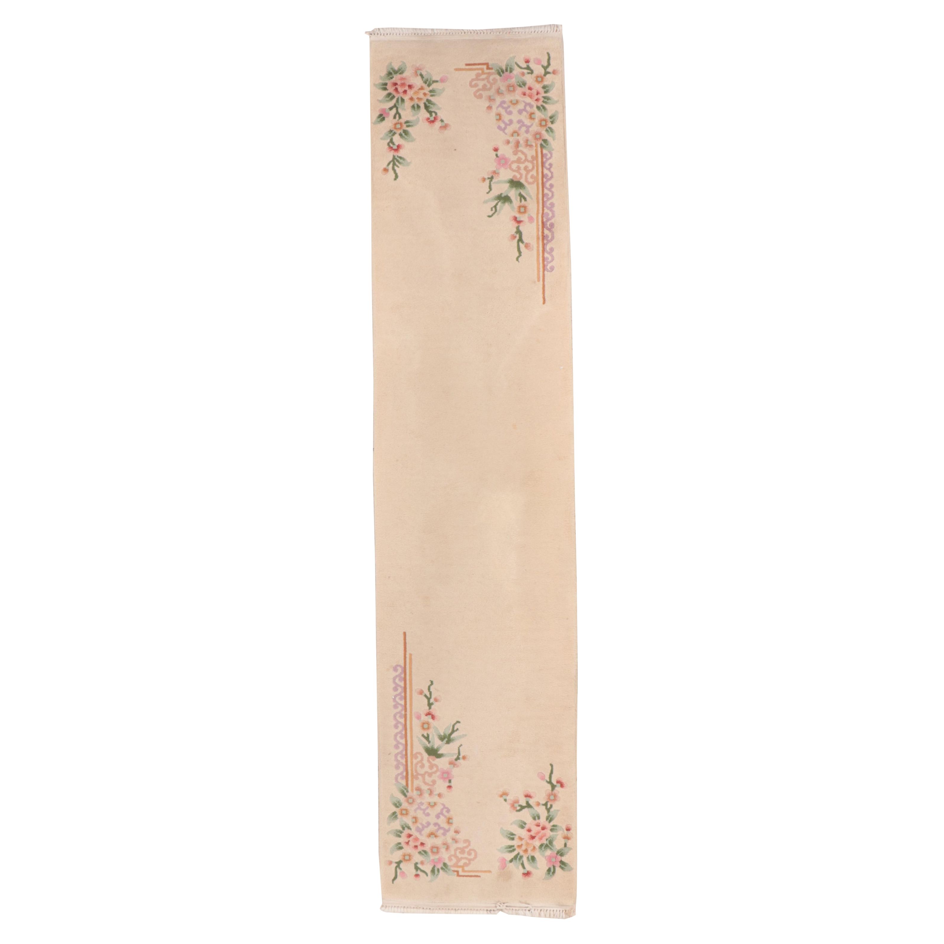 2'3 x 10'3 Hand-Knotted Chinese Nichols Style Carpet Runner