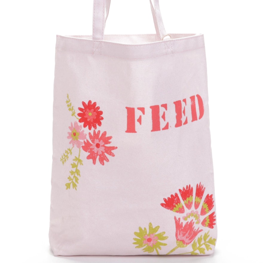 Clarins x Feed Spring 2022 Canvas Tote Bag