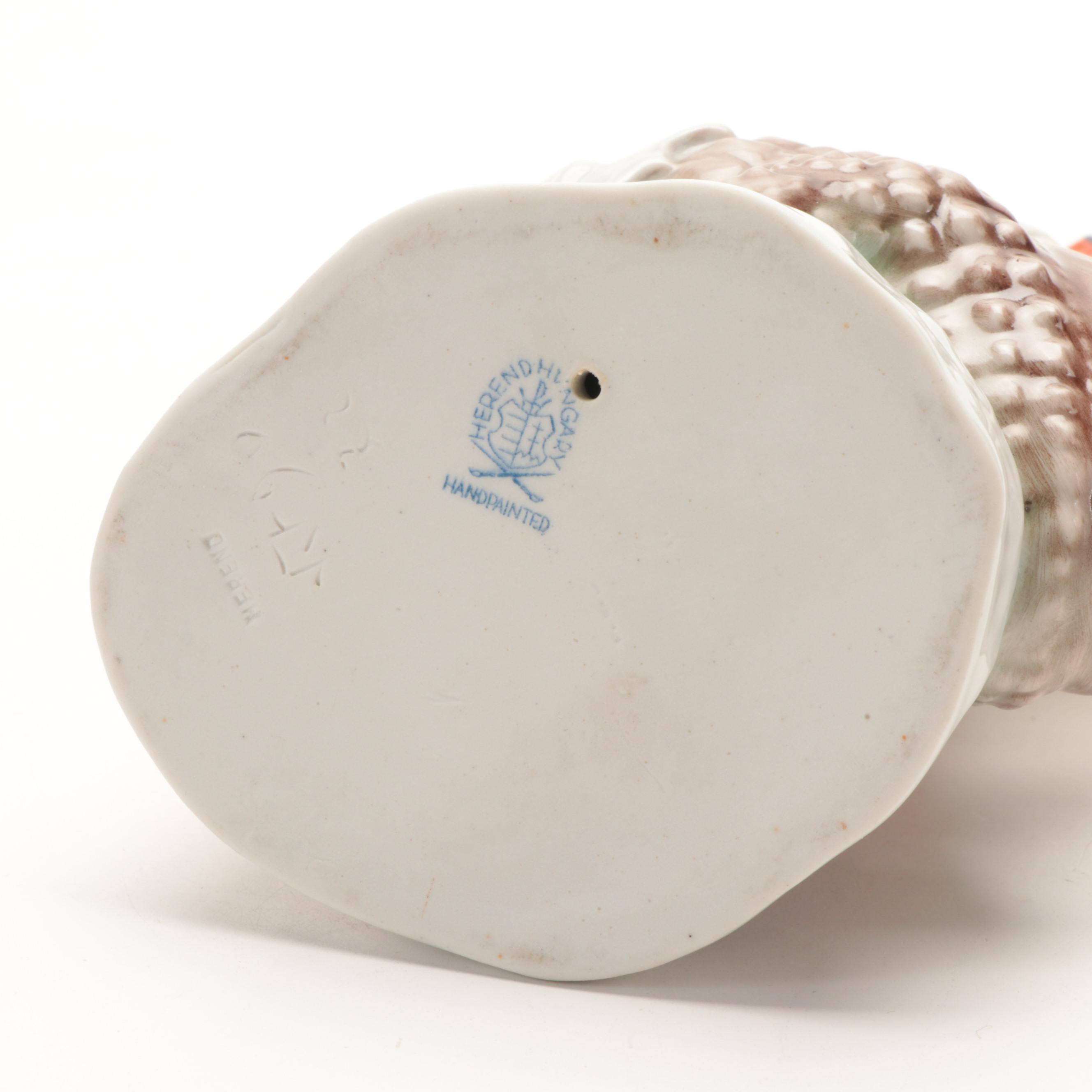 Herend "Hari Janos-Dragonslayer" Porcelain Figurine