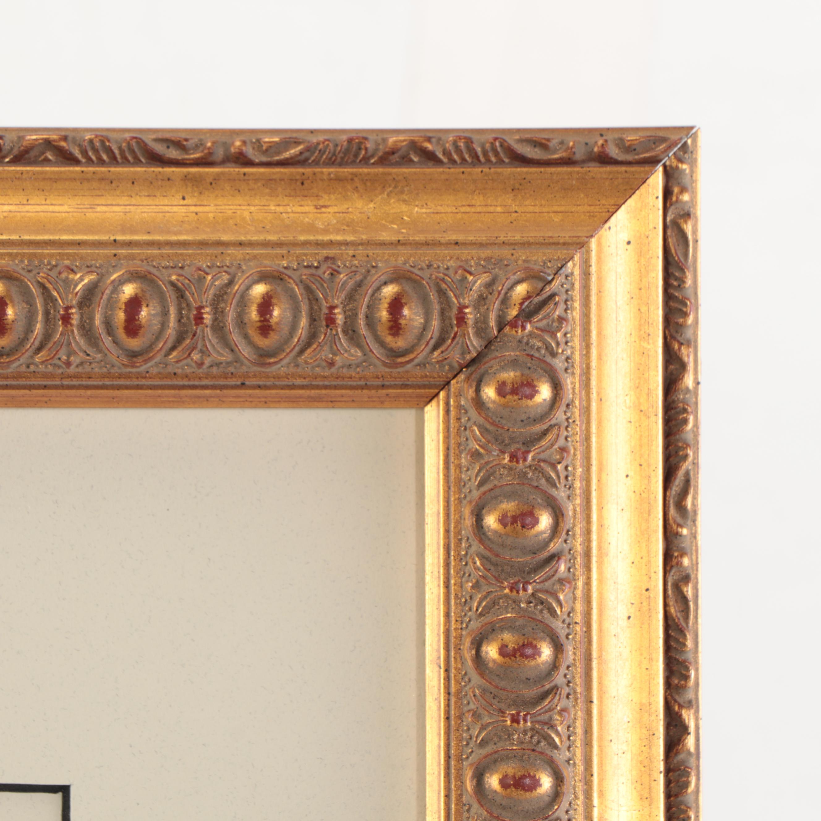 Wallace Nutting Hand-Colored Photograph "Honeymoon Stroll"