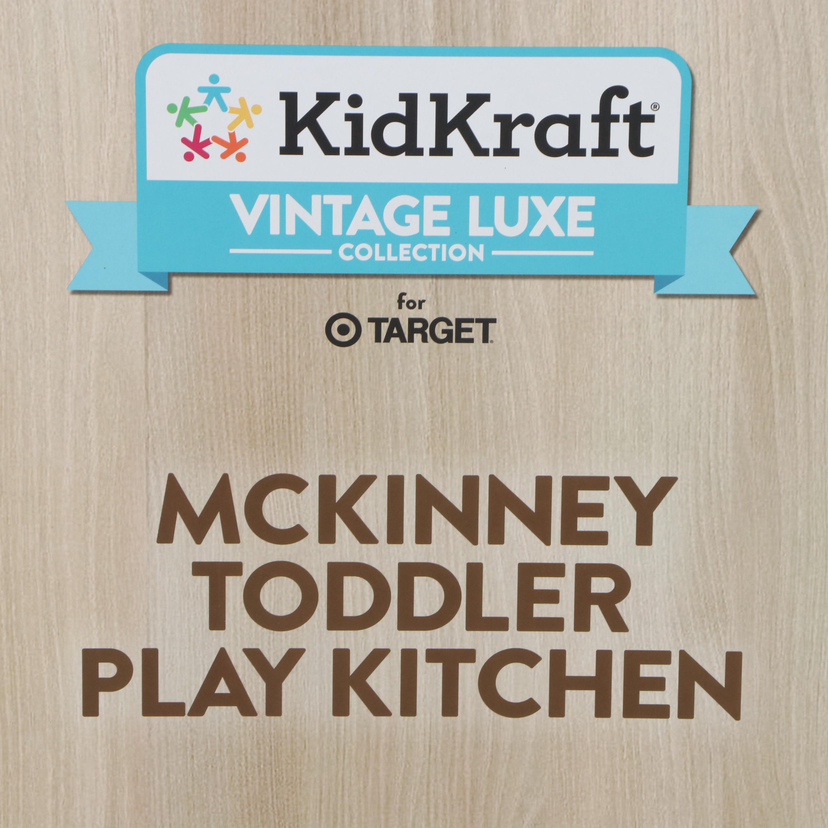 KidKraft Vintage Luxe McKinney Mid Century Modern Style Toddler Play Kitchen