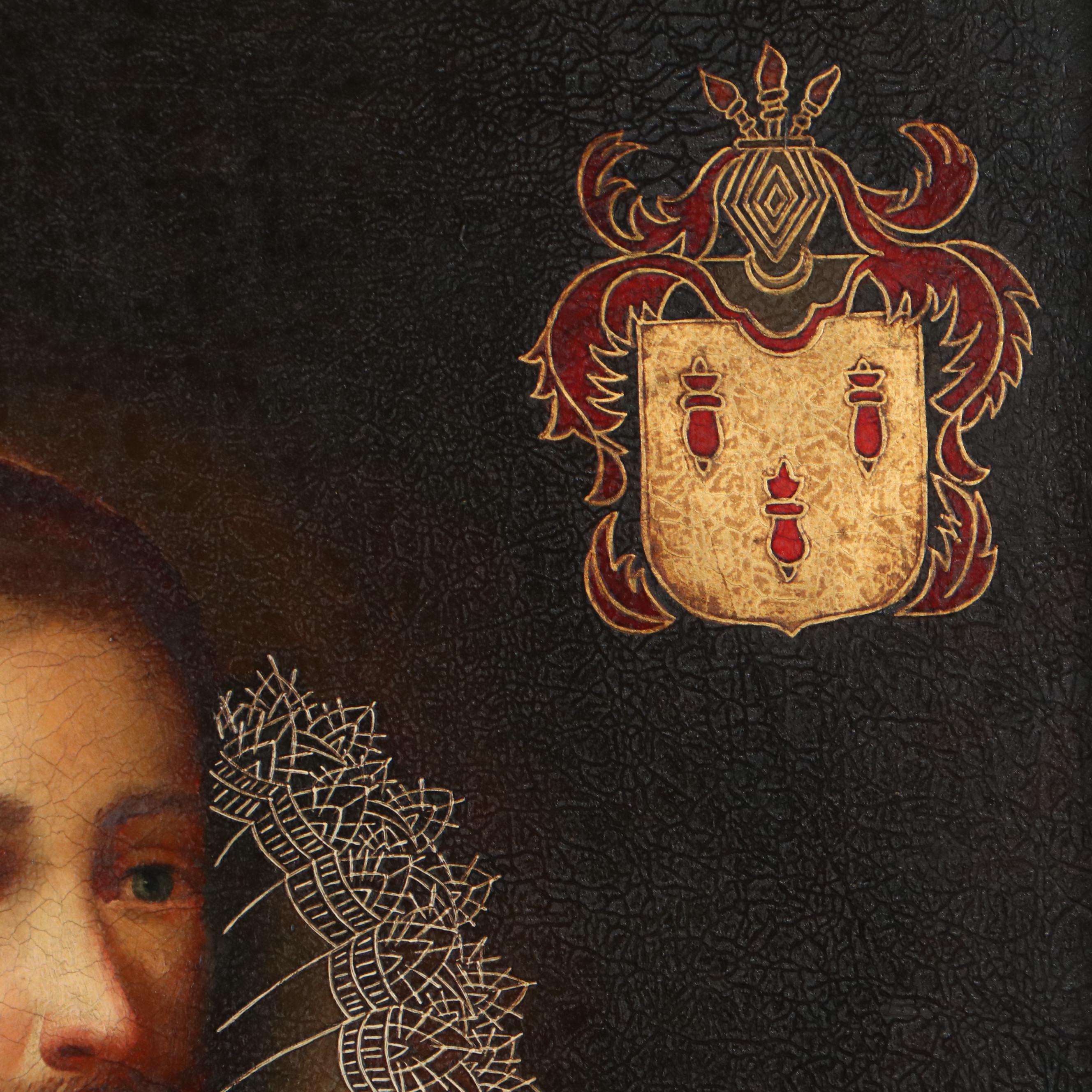 Portrait Oil Painting of 15th Century Gentleman