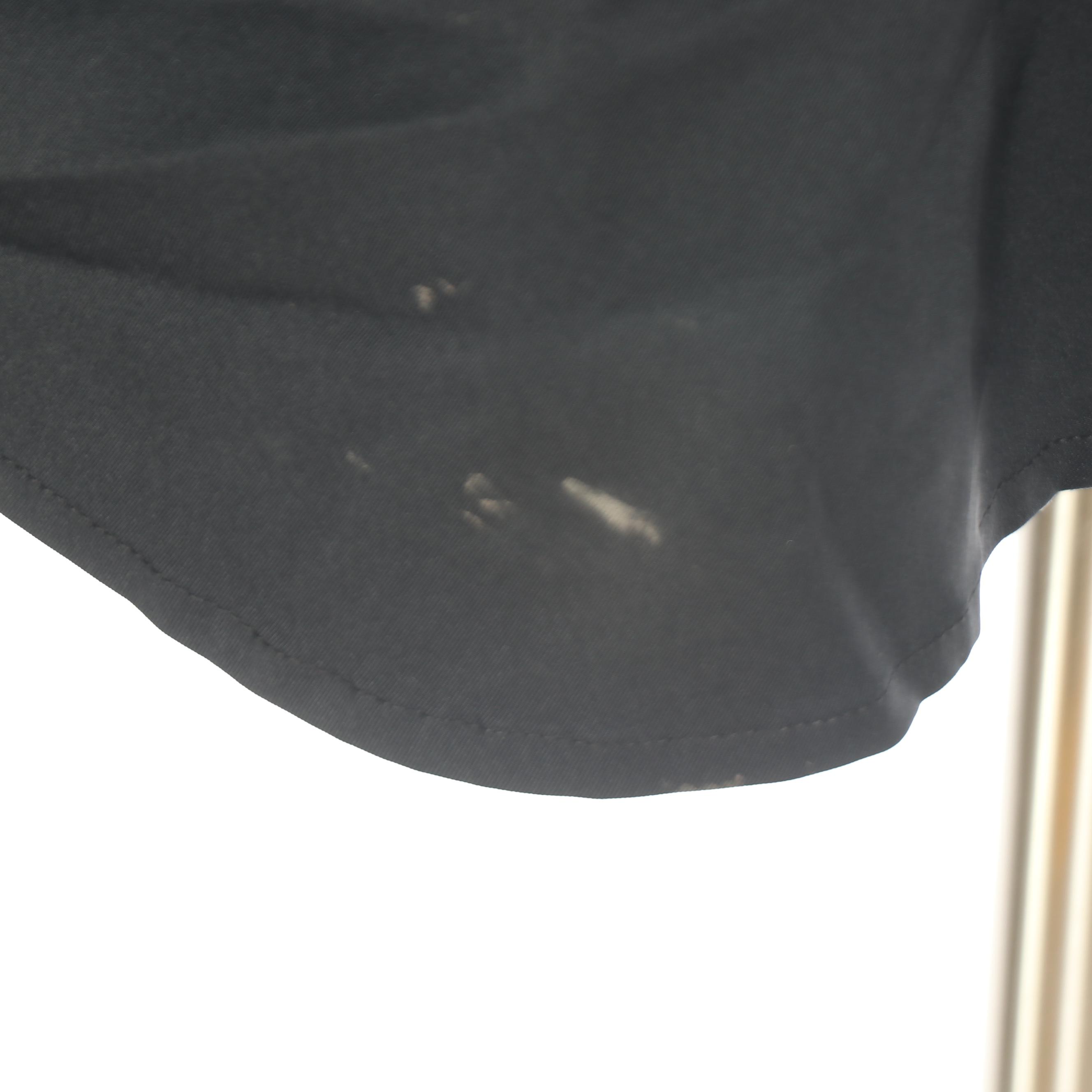 Men's Prada Sport Snap-Front Shirt in Black Stretch Nylon Gabardine