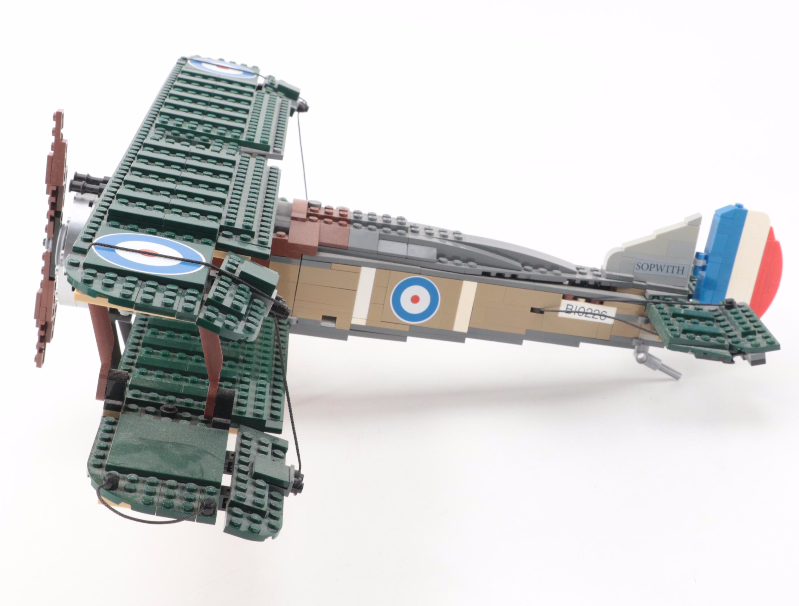 LEGO "Sopwith Camel B10226" Plastic Airplane Model