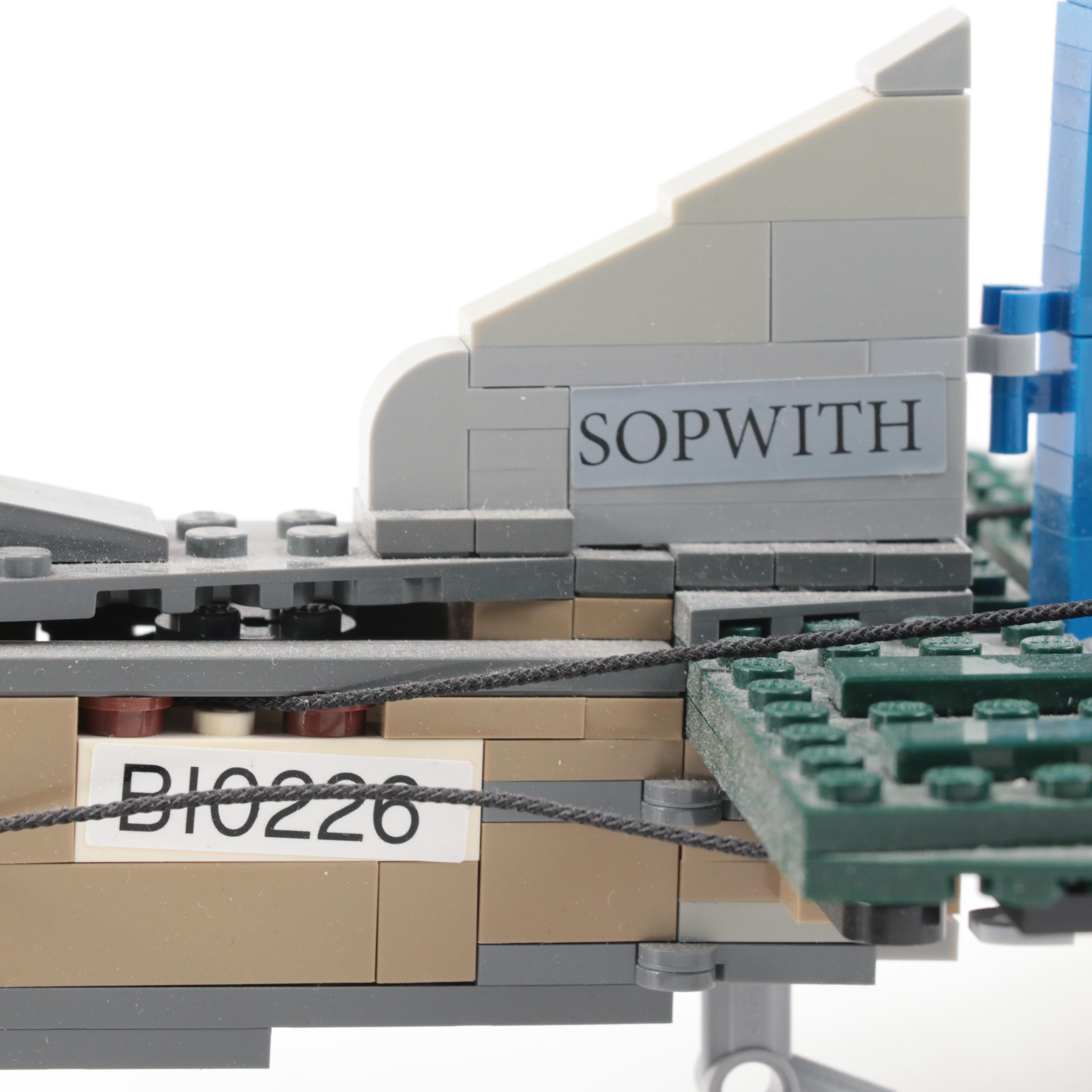 LEGO "Sopwith Camel B10226" Plastic Airplane Model