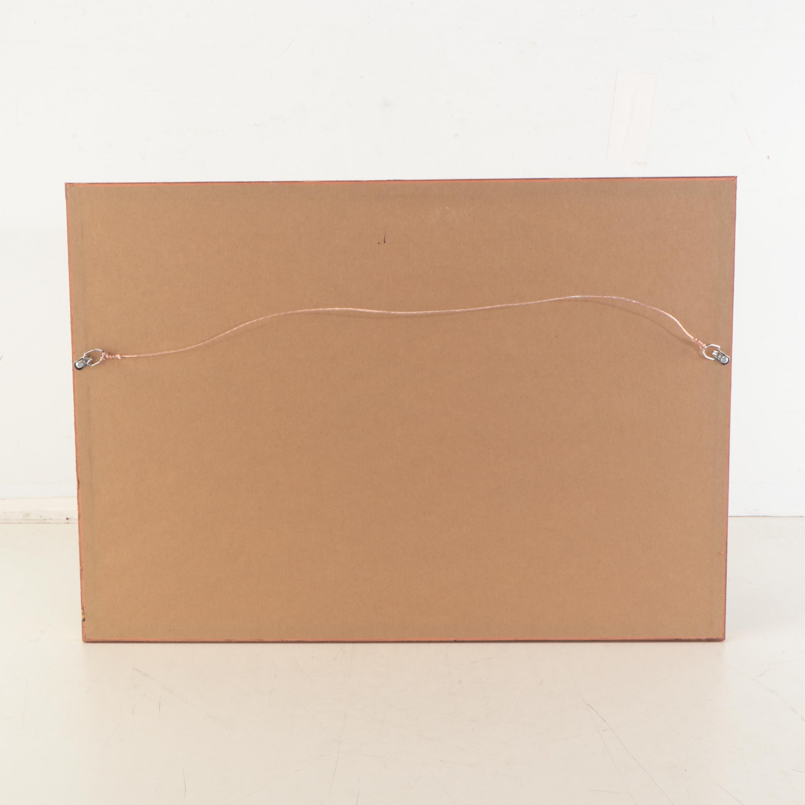 C. S. Hammond & Co. Wax Engraving Map of Southern New England, circa 1910