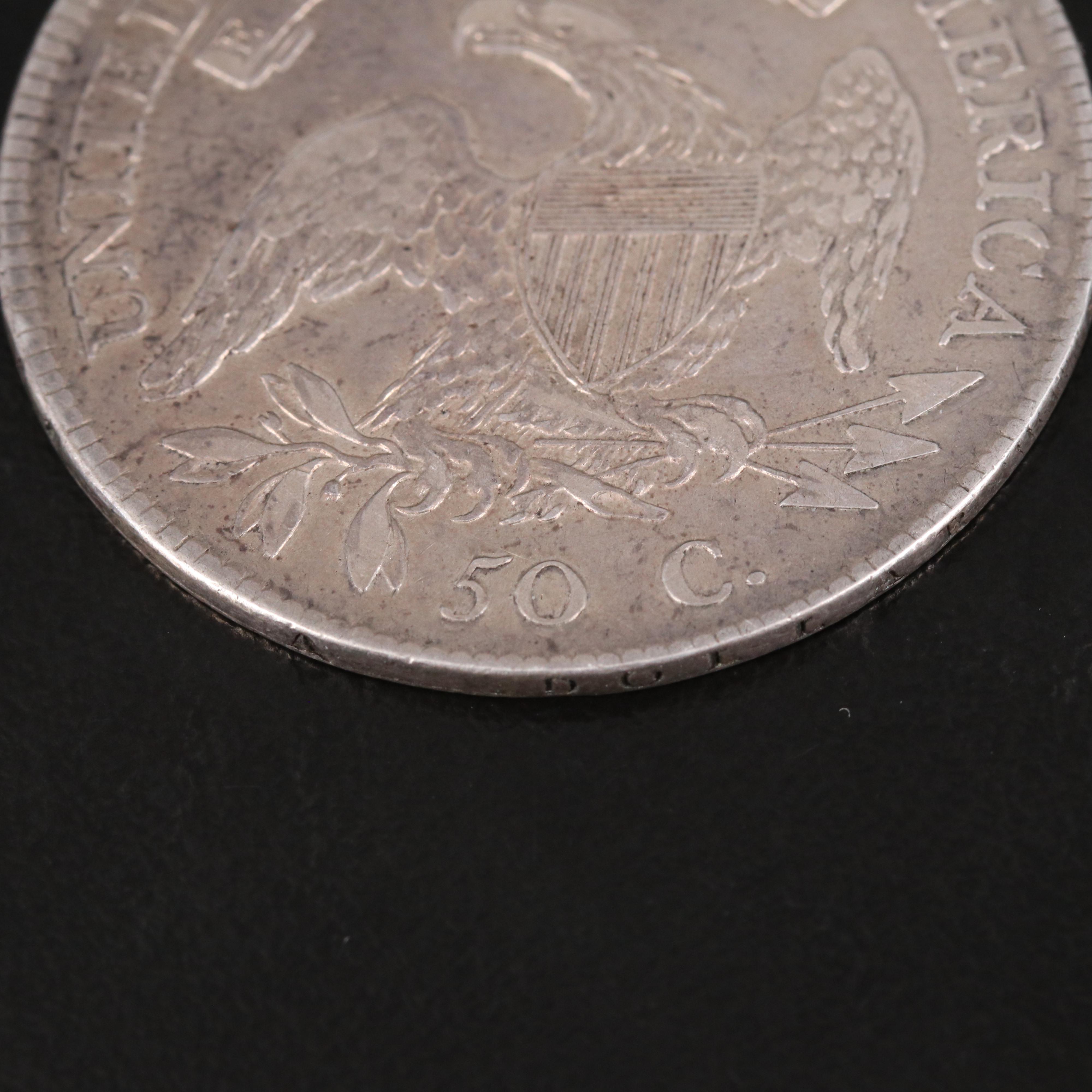 1809 Capped Bust Silver Half Dollar