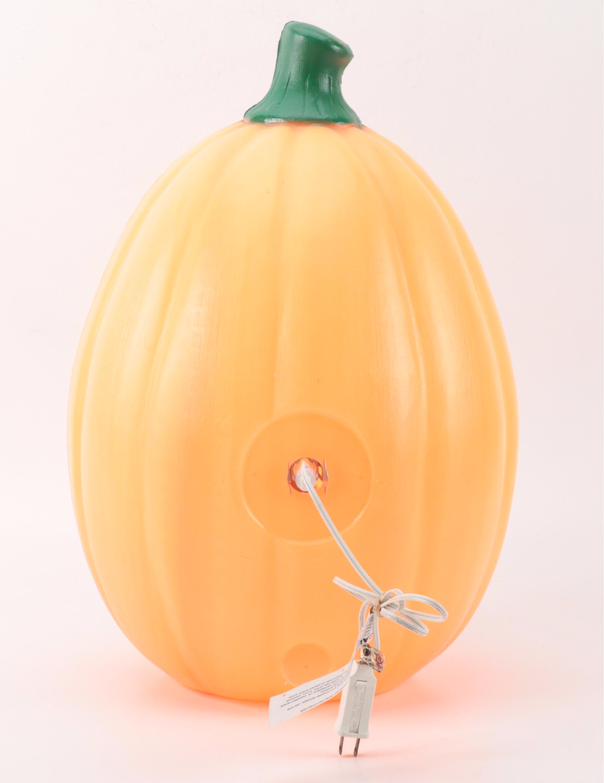 General Foam Plastics Blow Mold Illuminated Jack-O-Lanterns