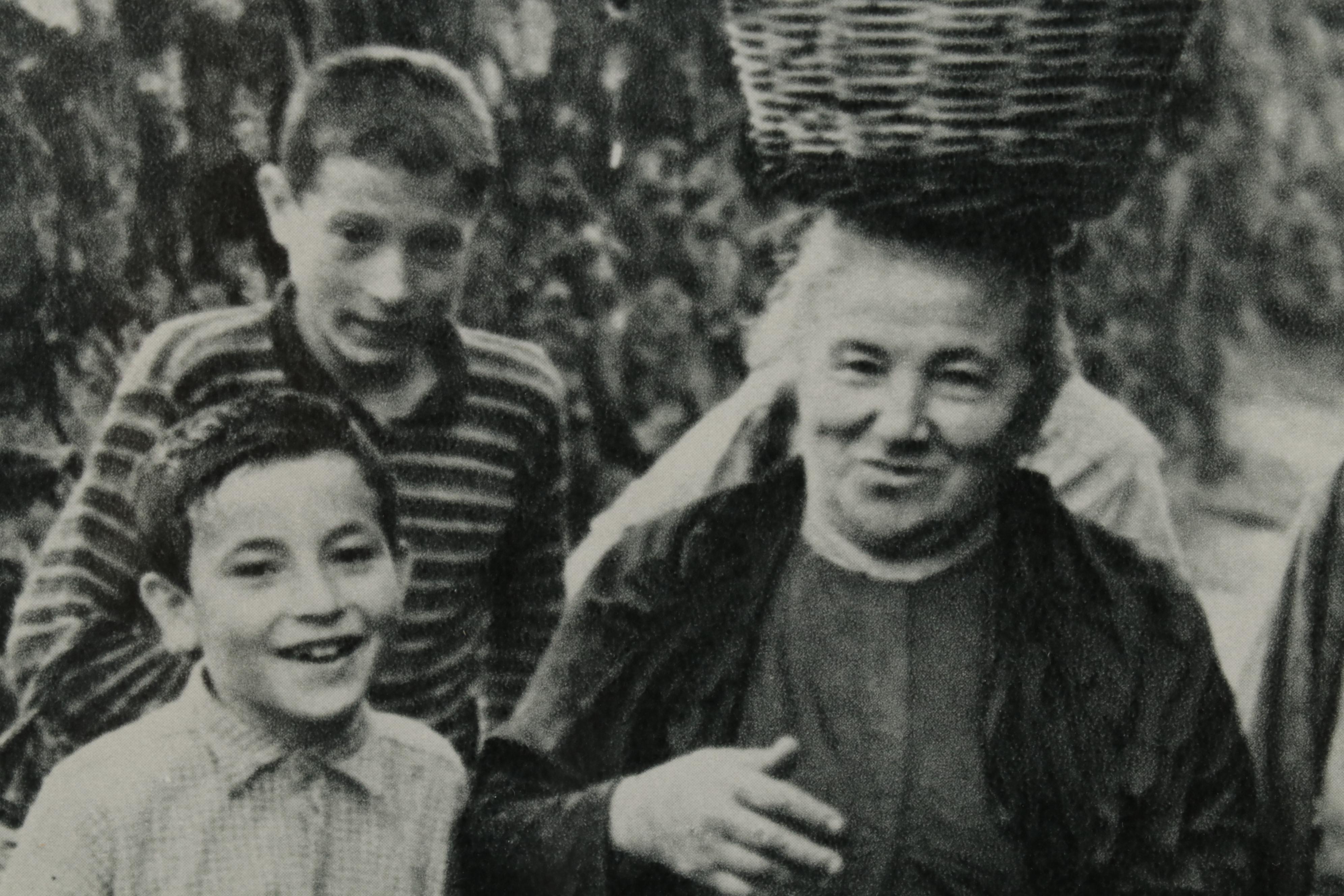 Henri Cartier-Bresson Naples Family Rotogravure From "The Europeans," 1955