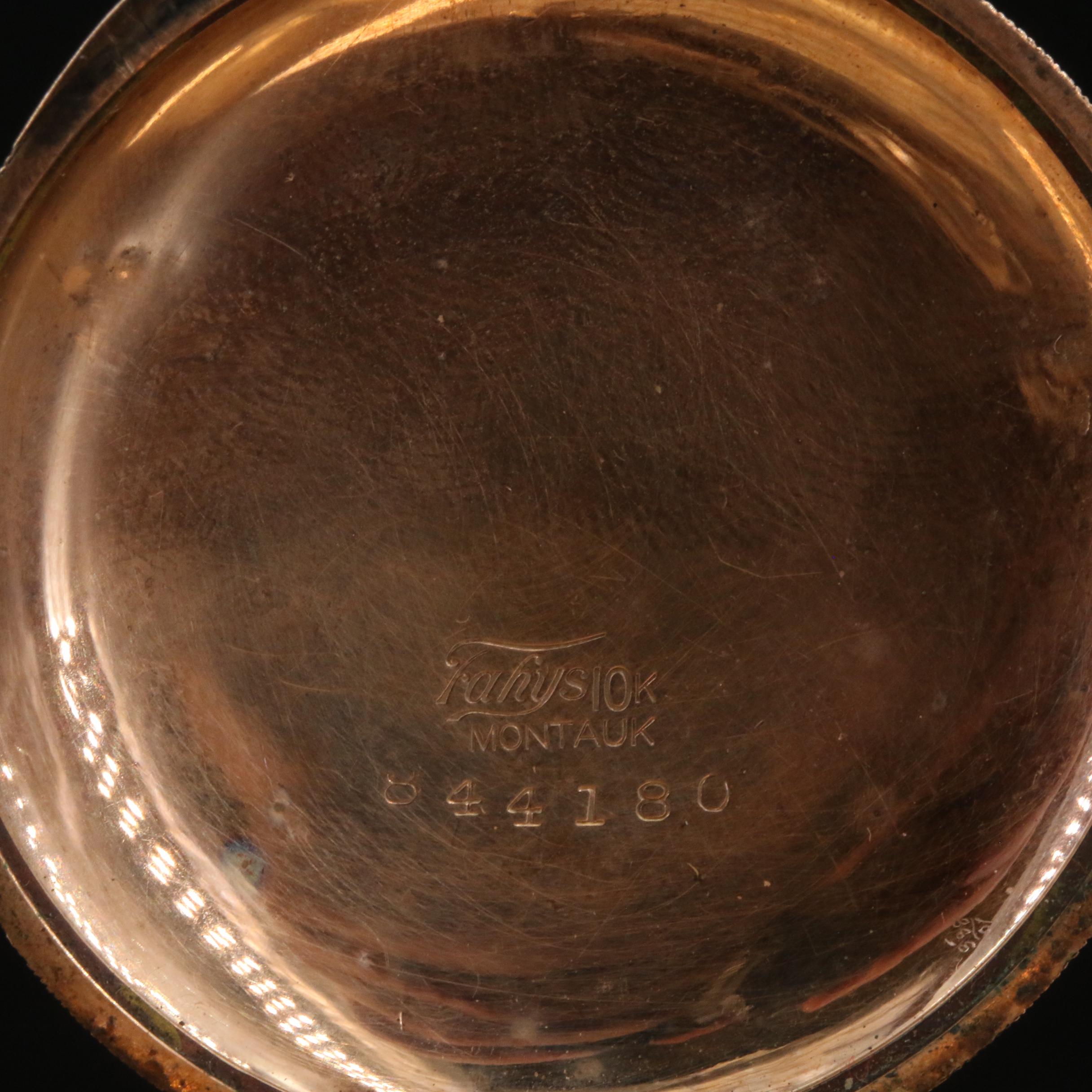 1895 Elgin Scalloped Edge Hunting Case Pocket Watch