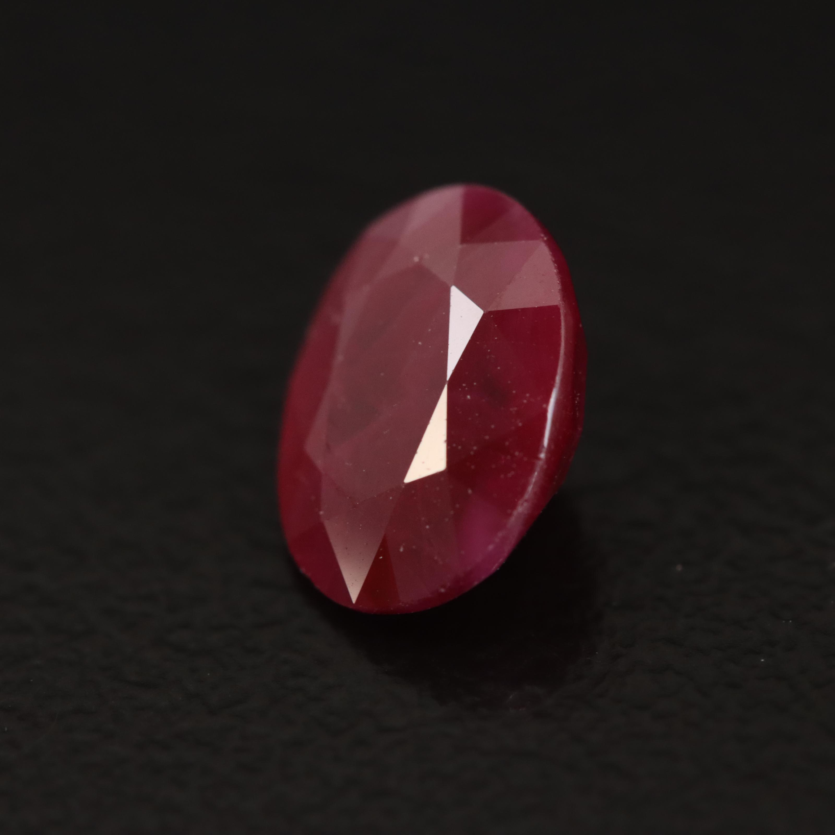 Loose 2.50 CT Burmese Ruby with GIA Report