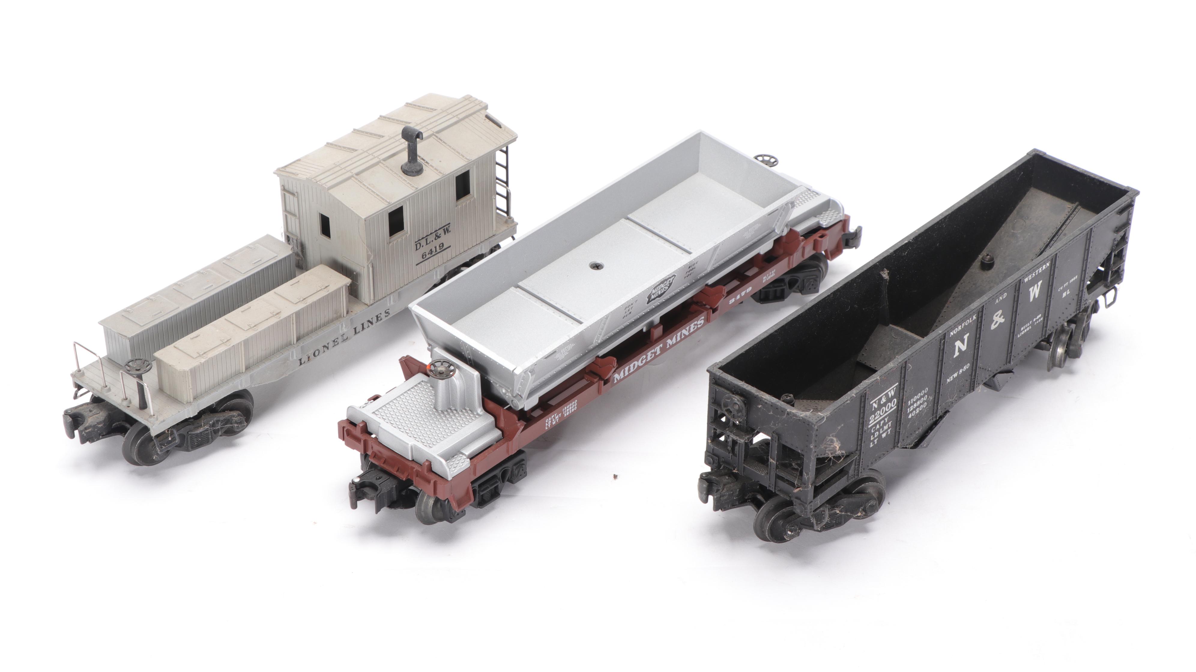 Lionel Southern Pacific, More Electric Train Cars, Tracks and Scenery