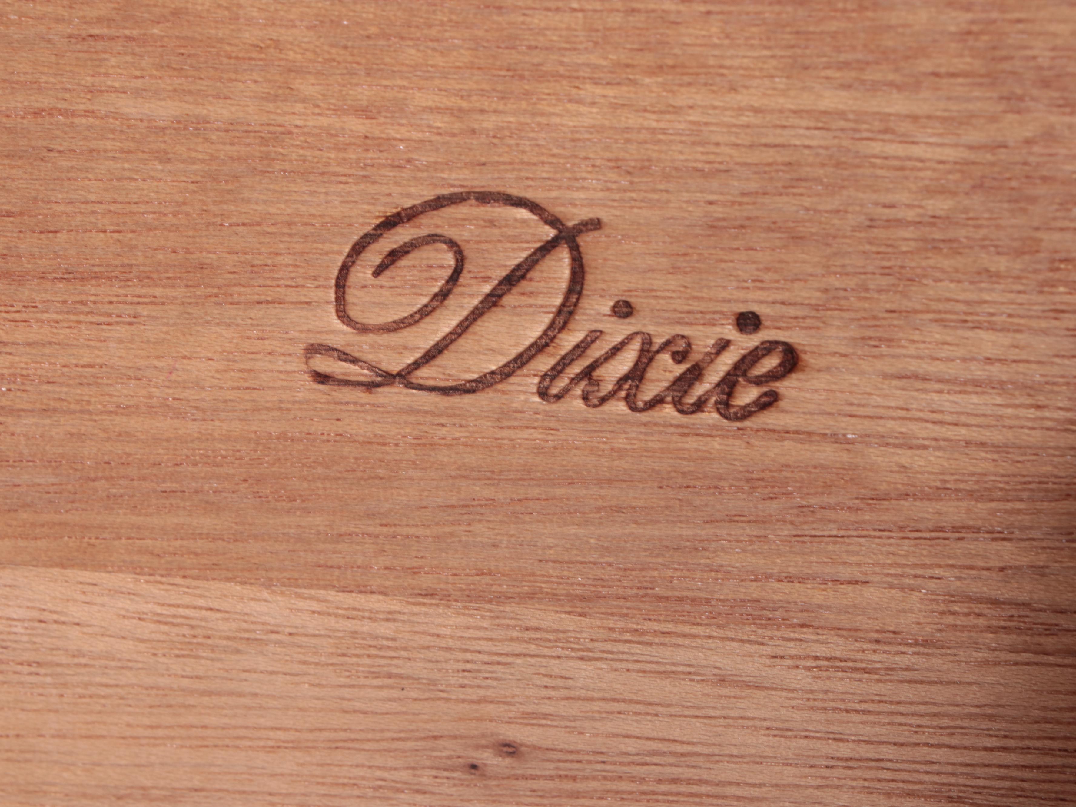 Dixie Neoclassical Style Oak Five-Drawer Chest, circa 1970