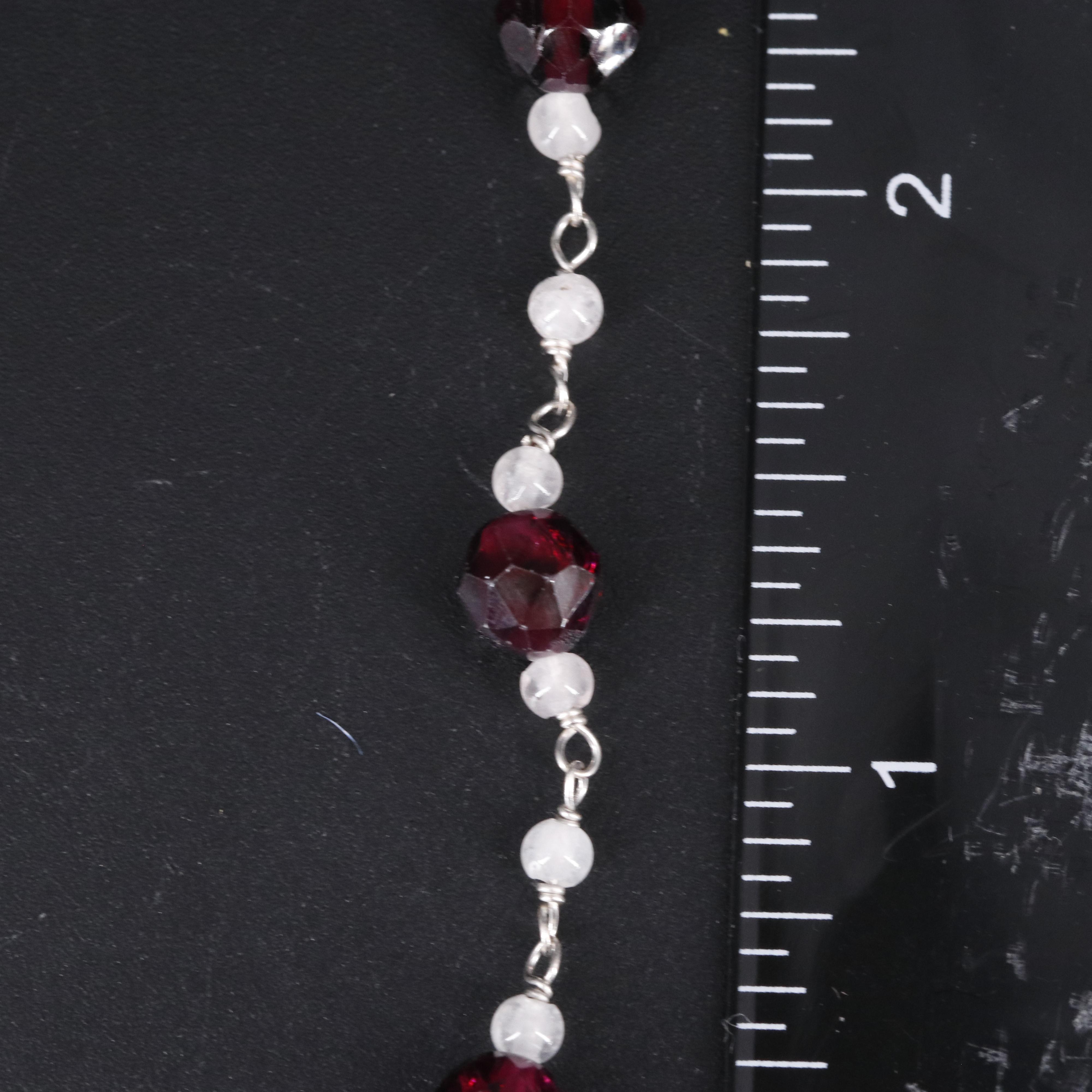 Sterling Gemstone Bracelet