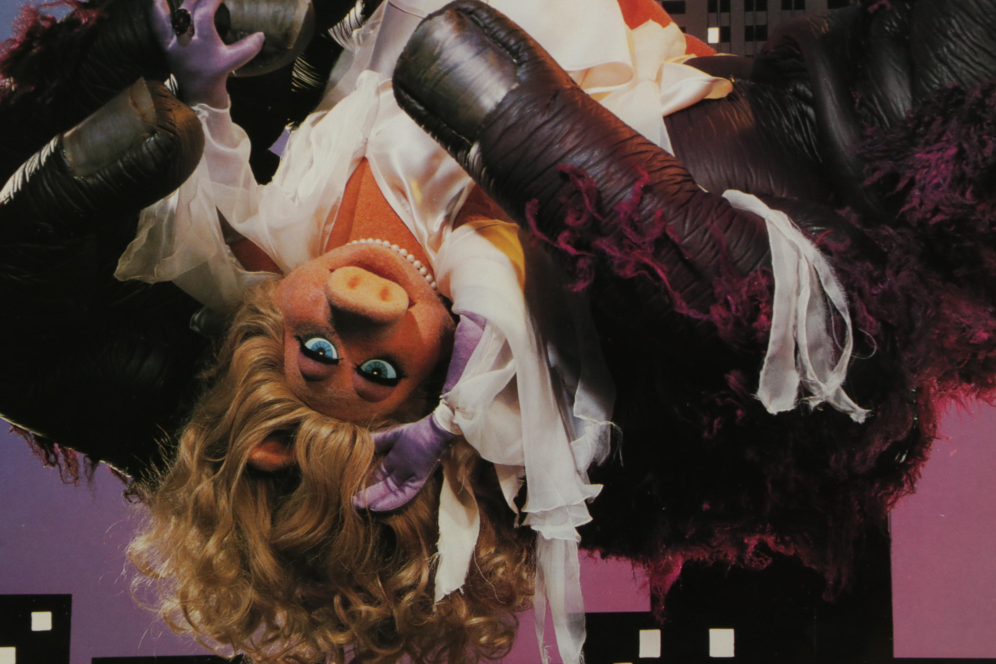 "King King" Parody Offset Lithograph From "Miss Piggy's Poster Book," 1986