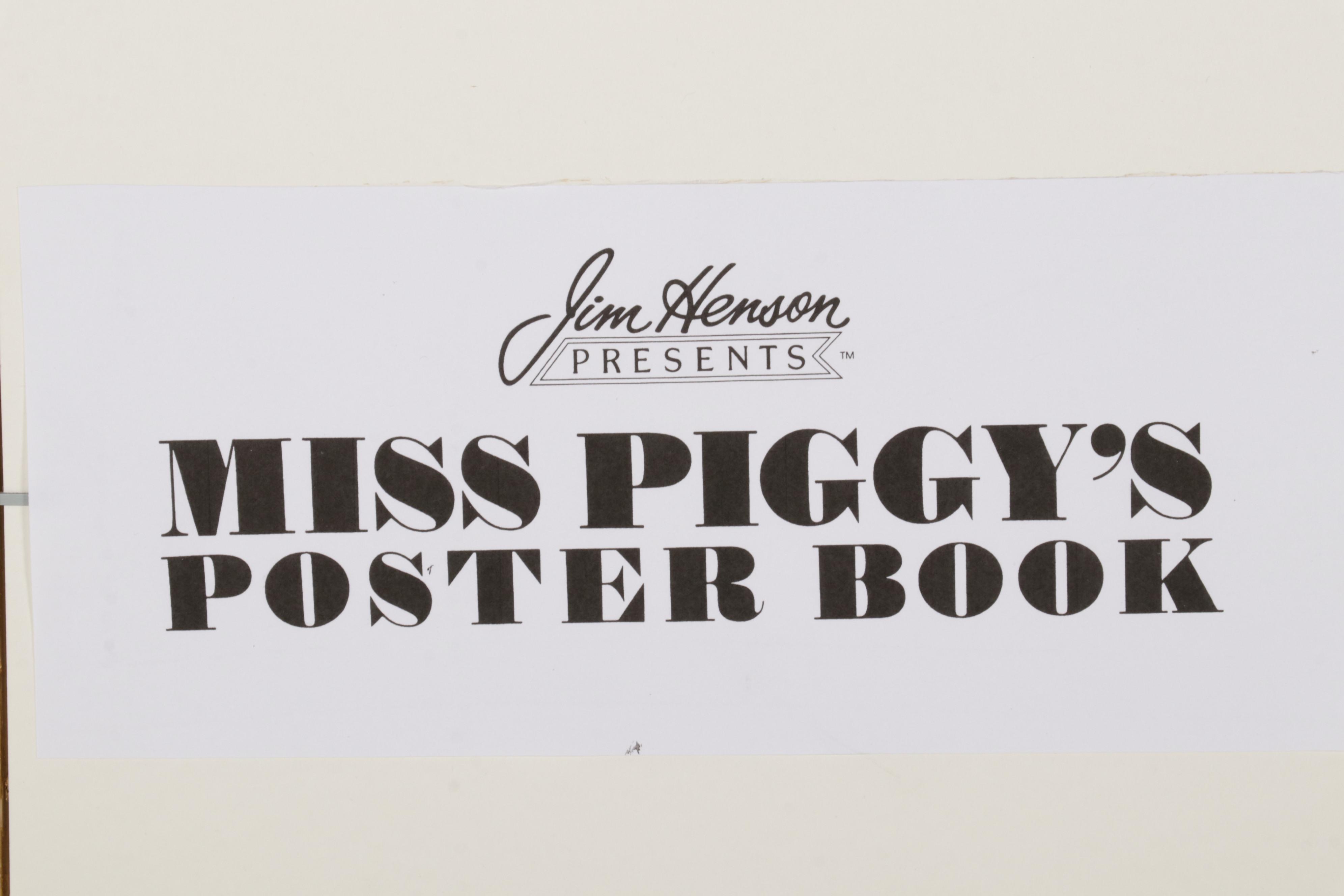 "King King" Parody Offset Lithograph From "Miss Piggy's Poster Book," 1986