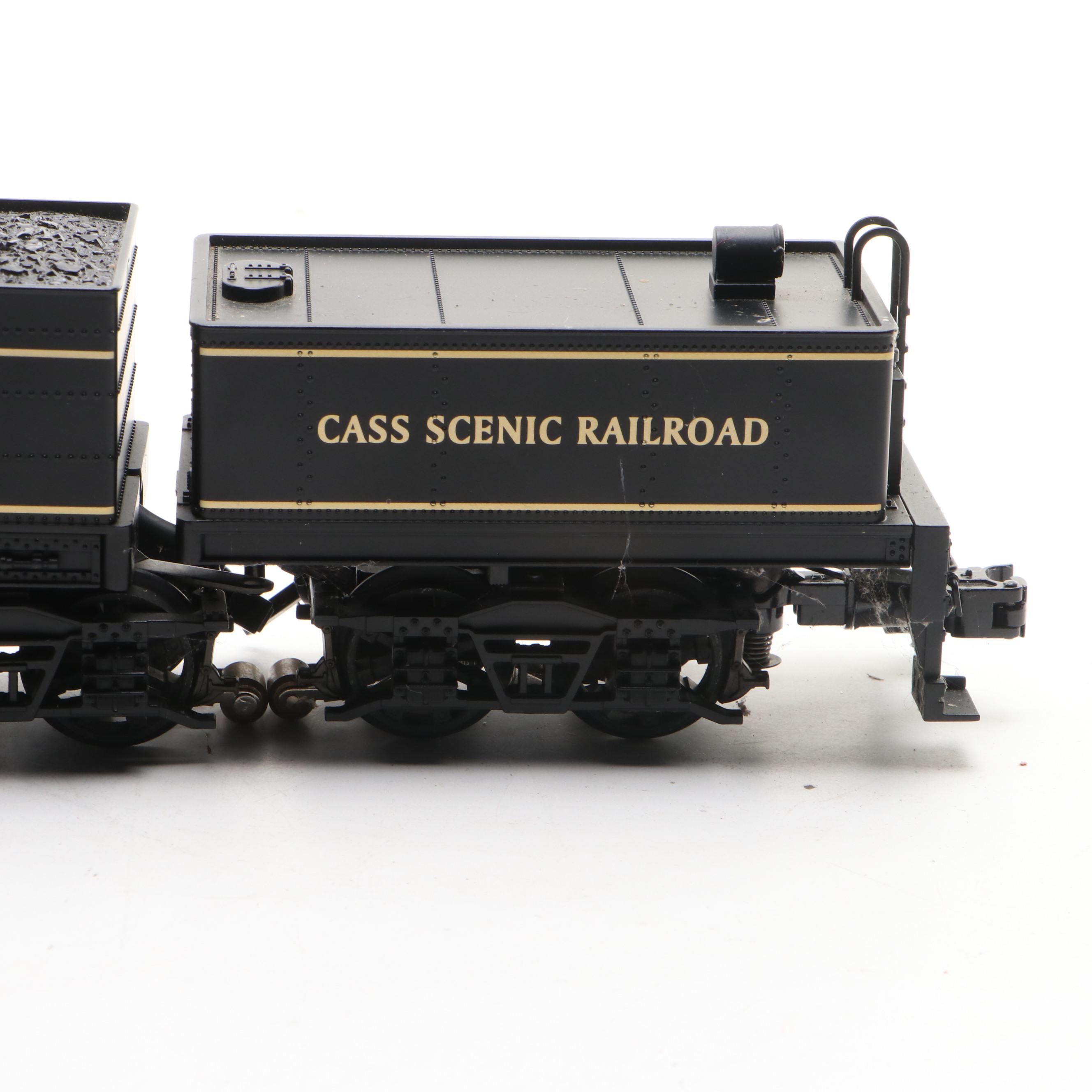 Lionel O-Scale Cass Scenic Railroad Shay Locomotive and Tender, 2008