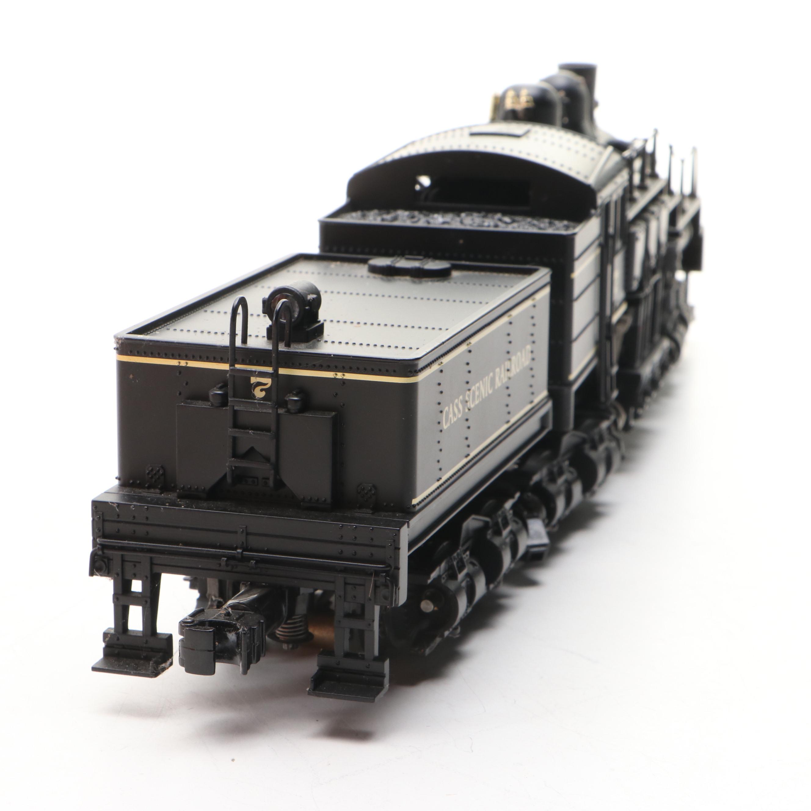 Lionel O-Scale Cass Scenic Railroad Shay Locomotive and Tender, 2008