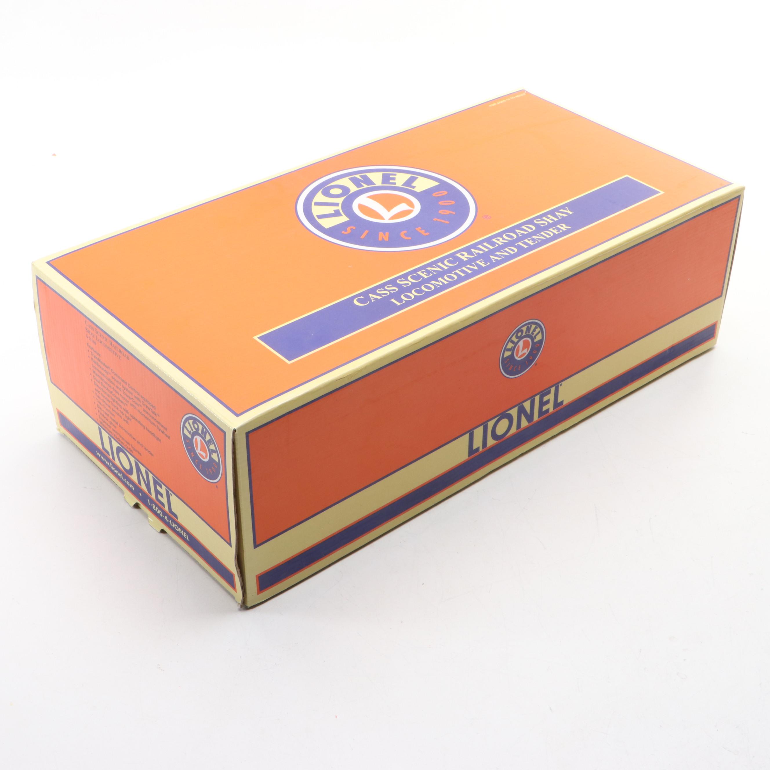 Lionel O-Scale Cass Scenic Railroad Shay Locomotive and Tender, 2008