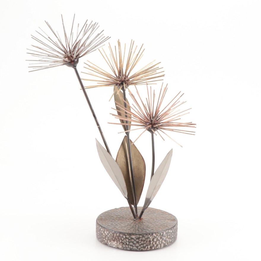 Jere Style Metal Pom Pom Plant Figurine