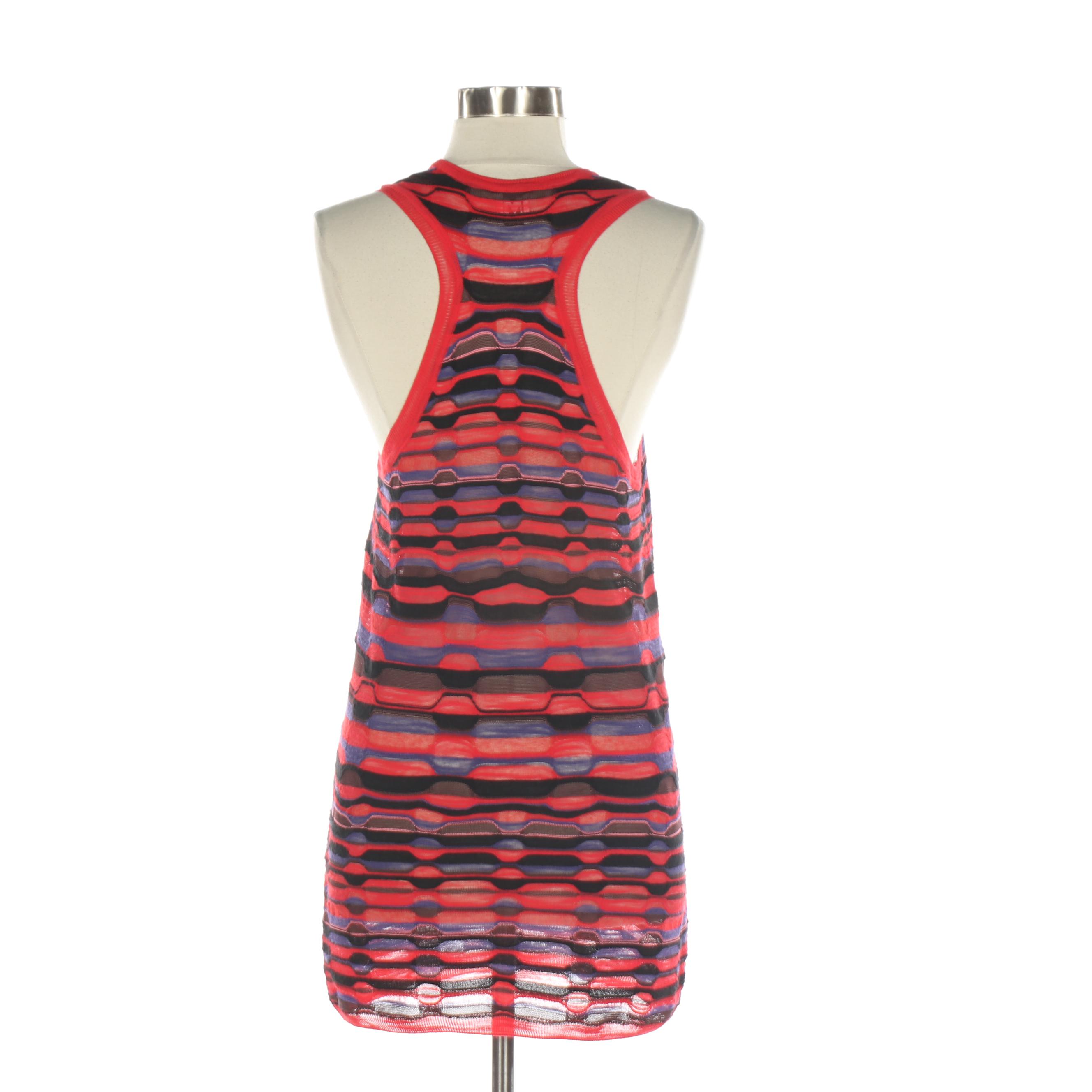 Missoni Knit Racerback Tunic Tank