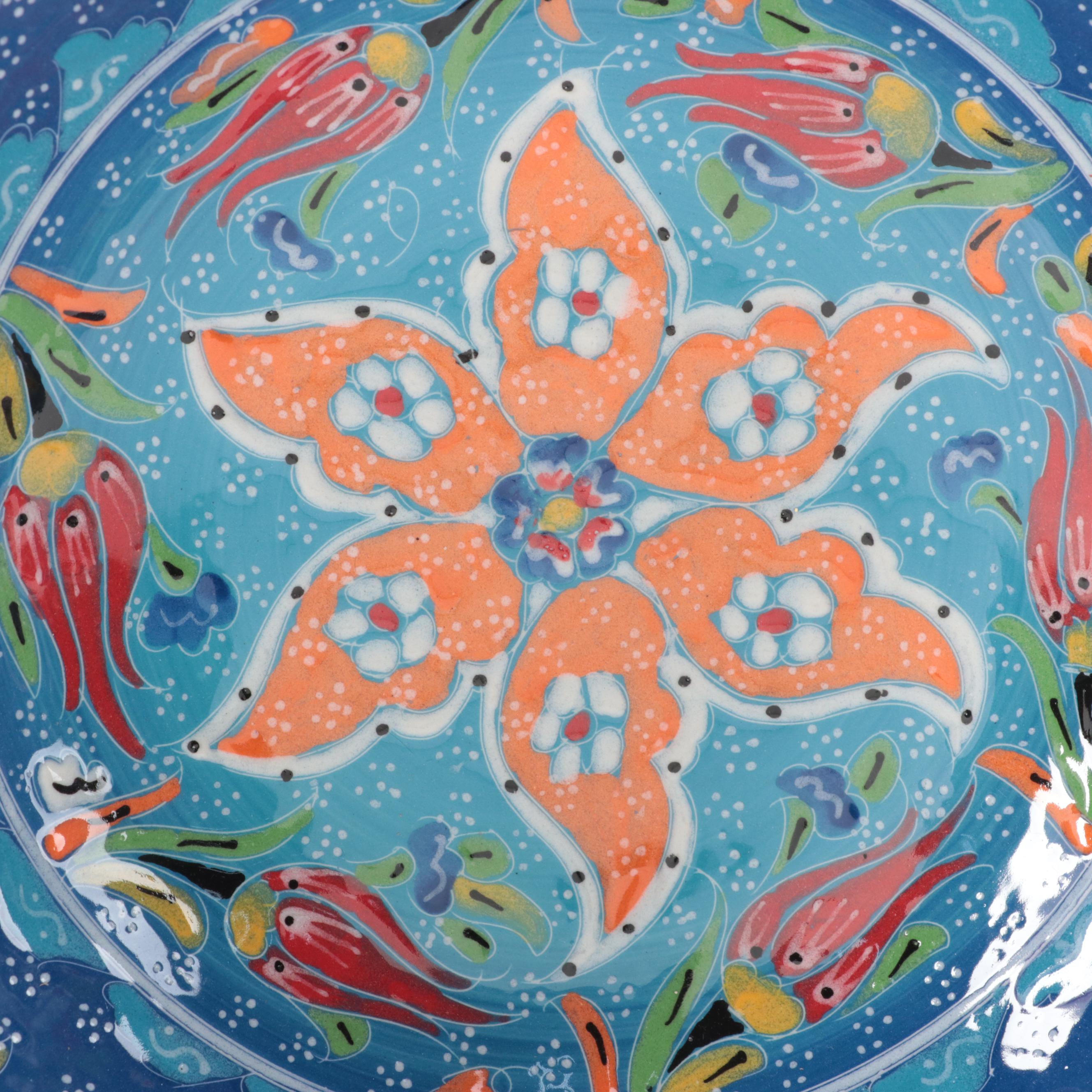 Myth Arts Turkish Majolica Bowl