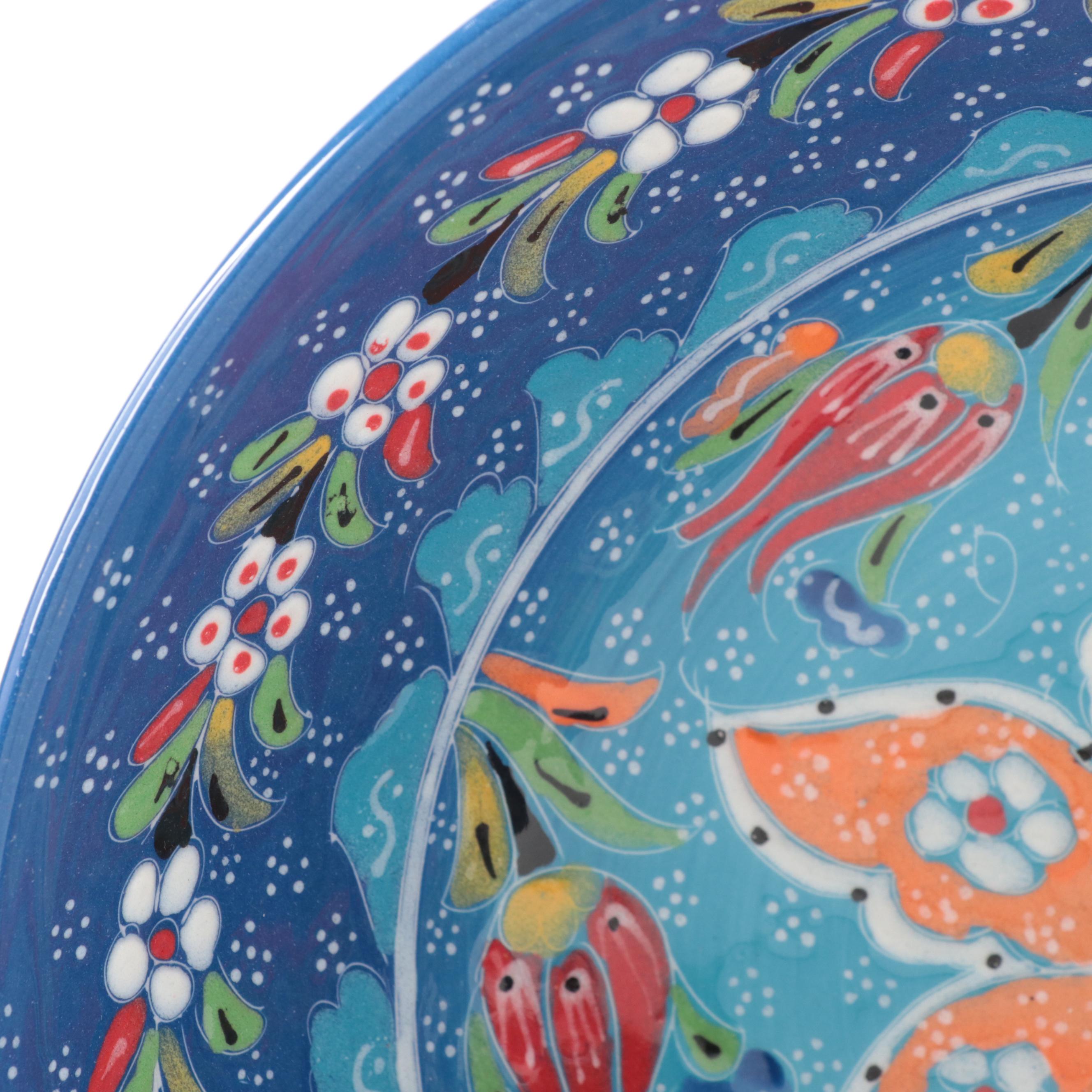 Myth Arts Turkish Majolica Bowl