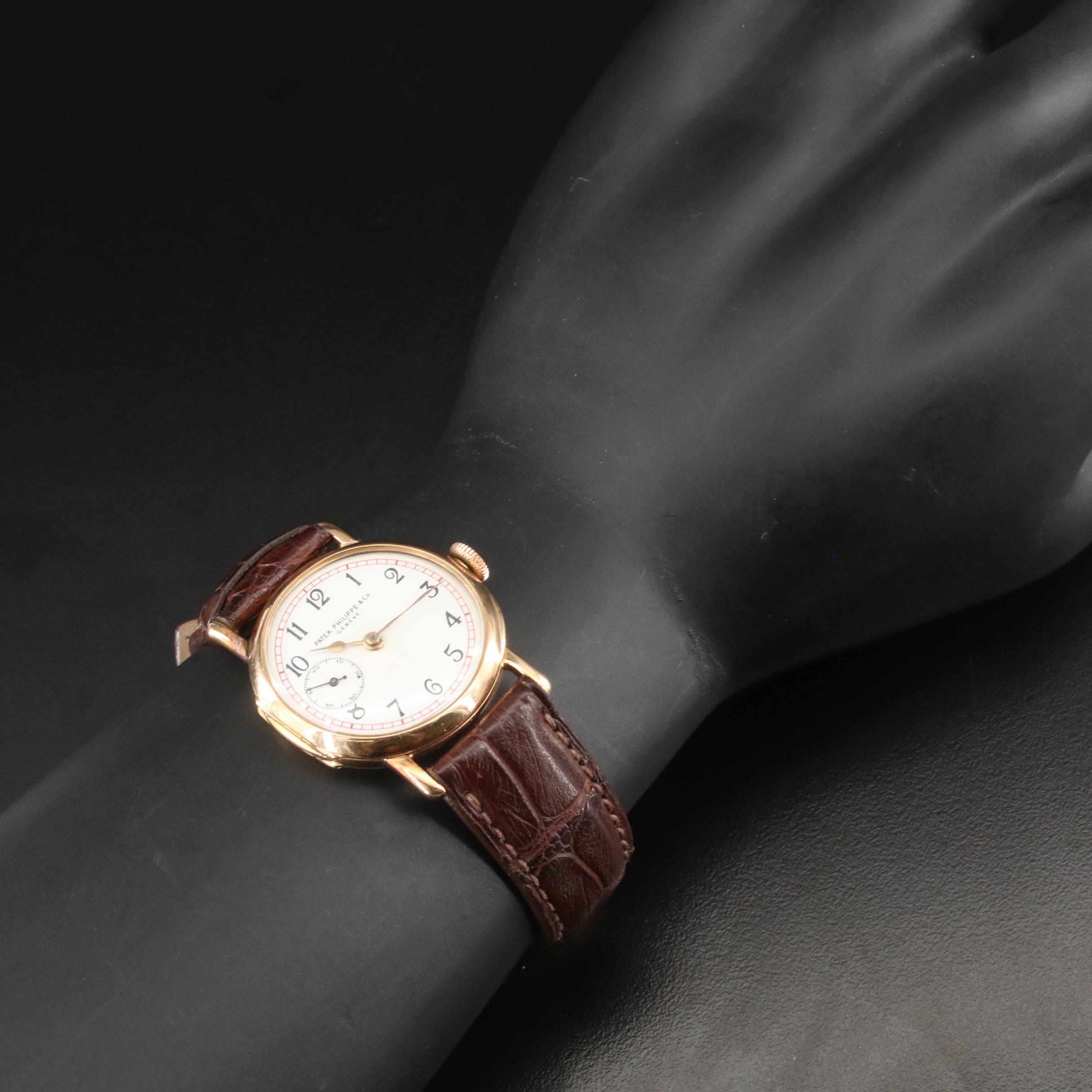 18K Patek Philippe & Co. Pocket Watch Conversion Watch