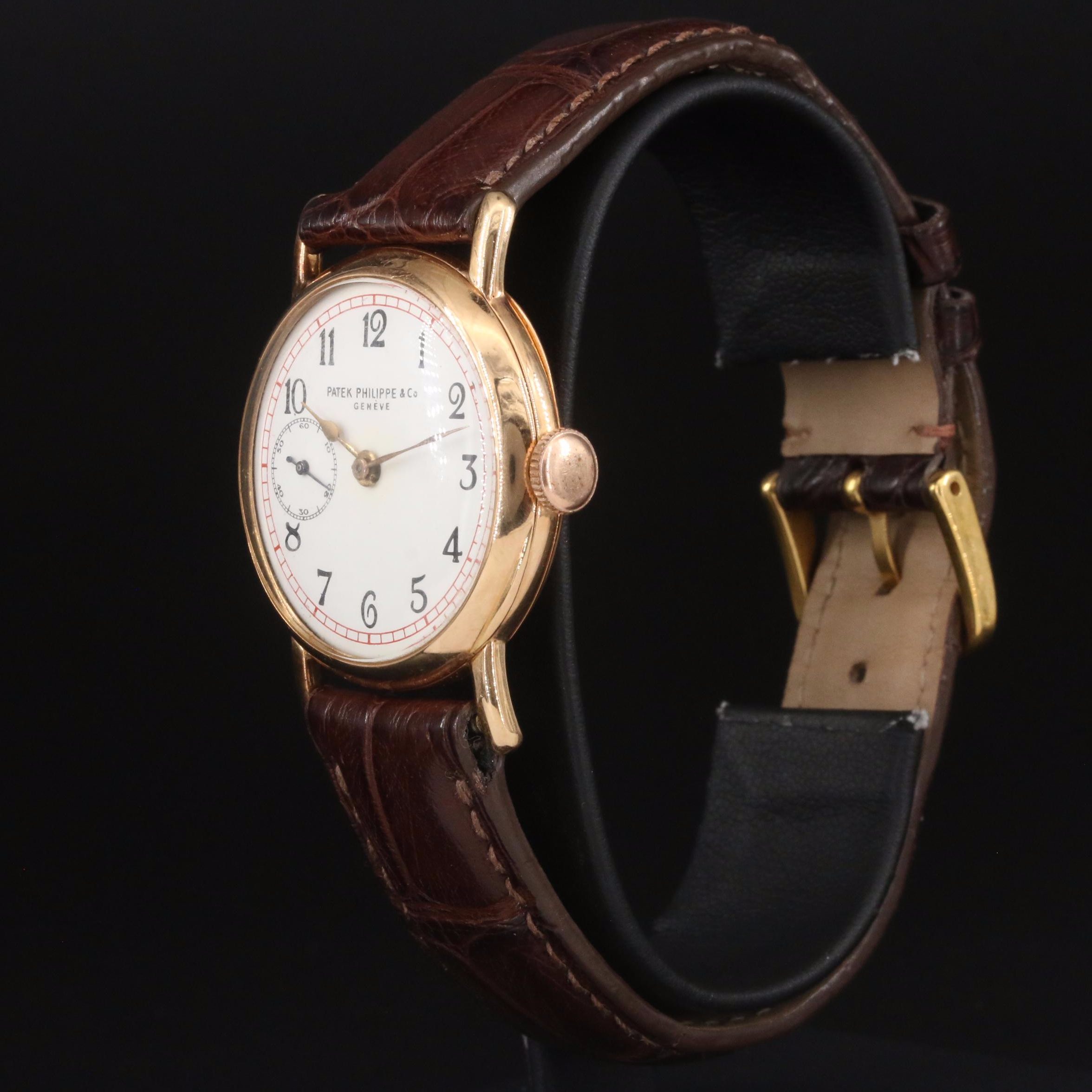 18K Patek Philippe & Co. Pocket Watch Conversion Watch